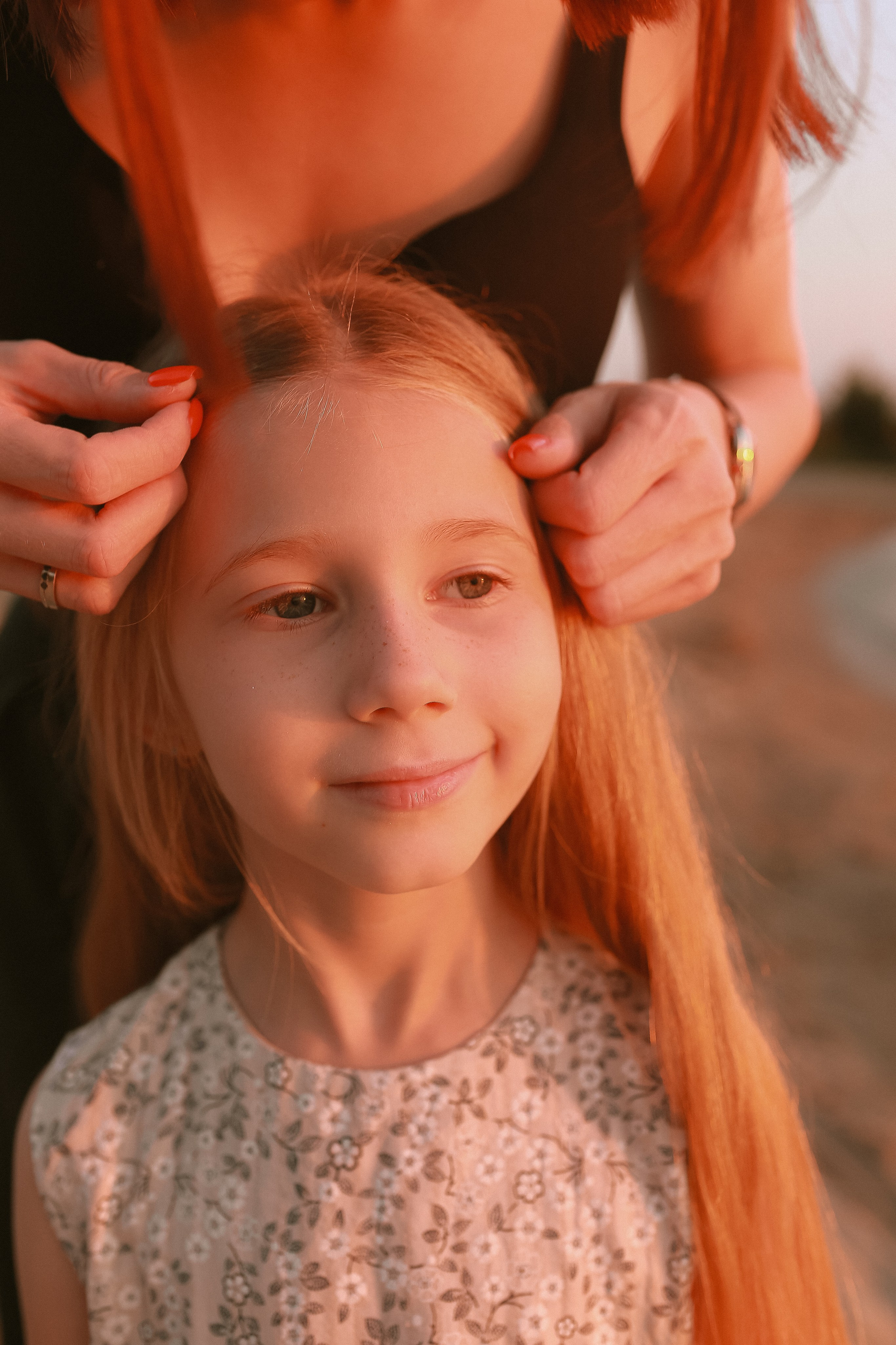 На закате. Семейный фотограф в Новосибирске Екатерина Сафронова