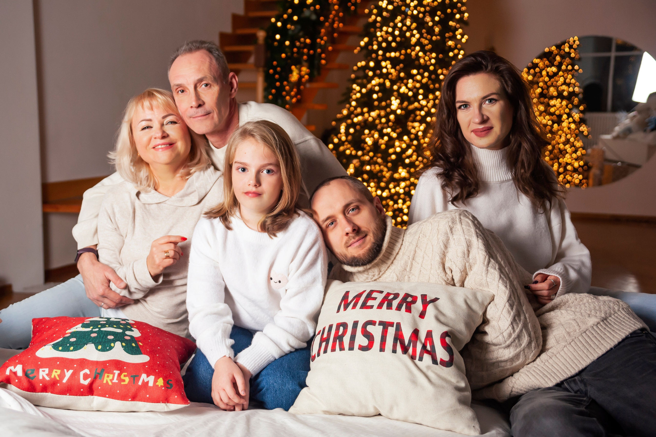 New Year's photo shoot. Photographer Irina Khorosheva