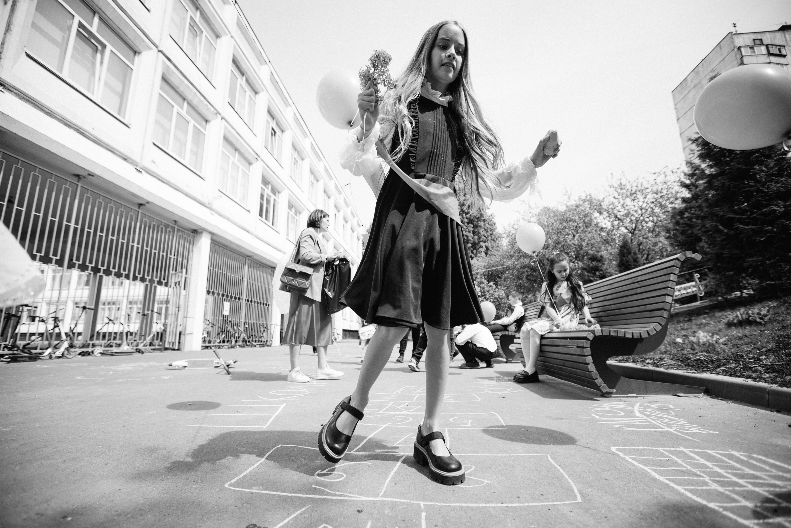 Выпускной 4 класс. Женский и репортажный фотограф Москва Натали Смирнова