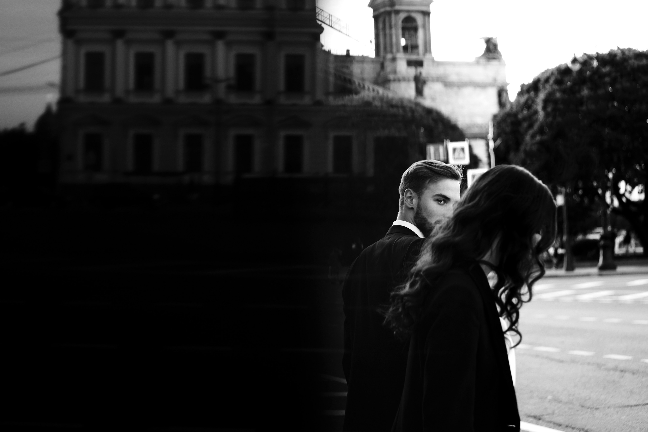 Волшебный вид на Исаакиевский собор. Свадебный и love story фотограф в Санкт-Петербурге (Спб) Natali Iva