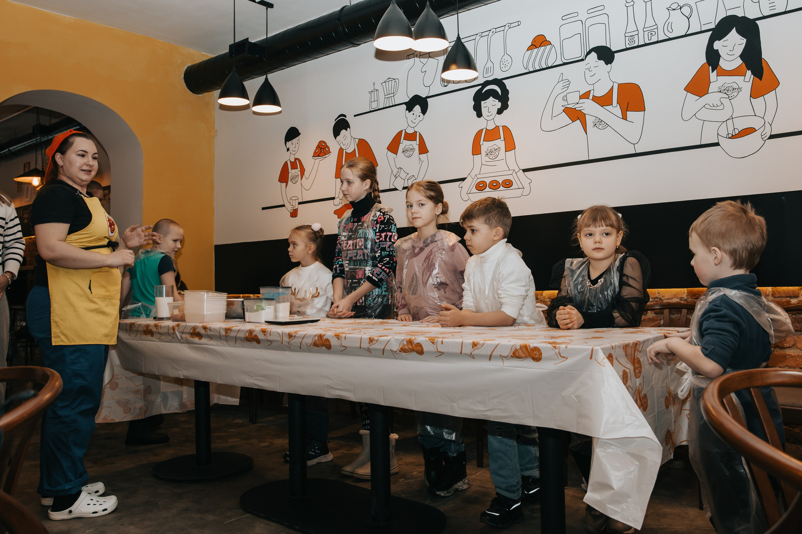 Мастер-класс в кафе «Бублик». Фотограф Воронеж, Новая Усмань Мария Бублик