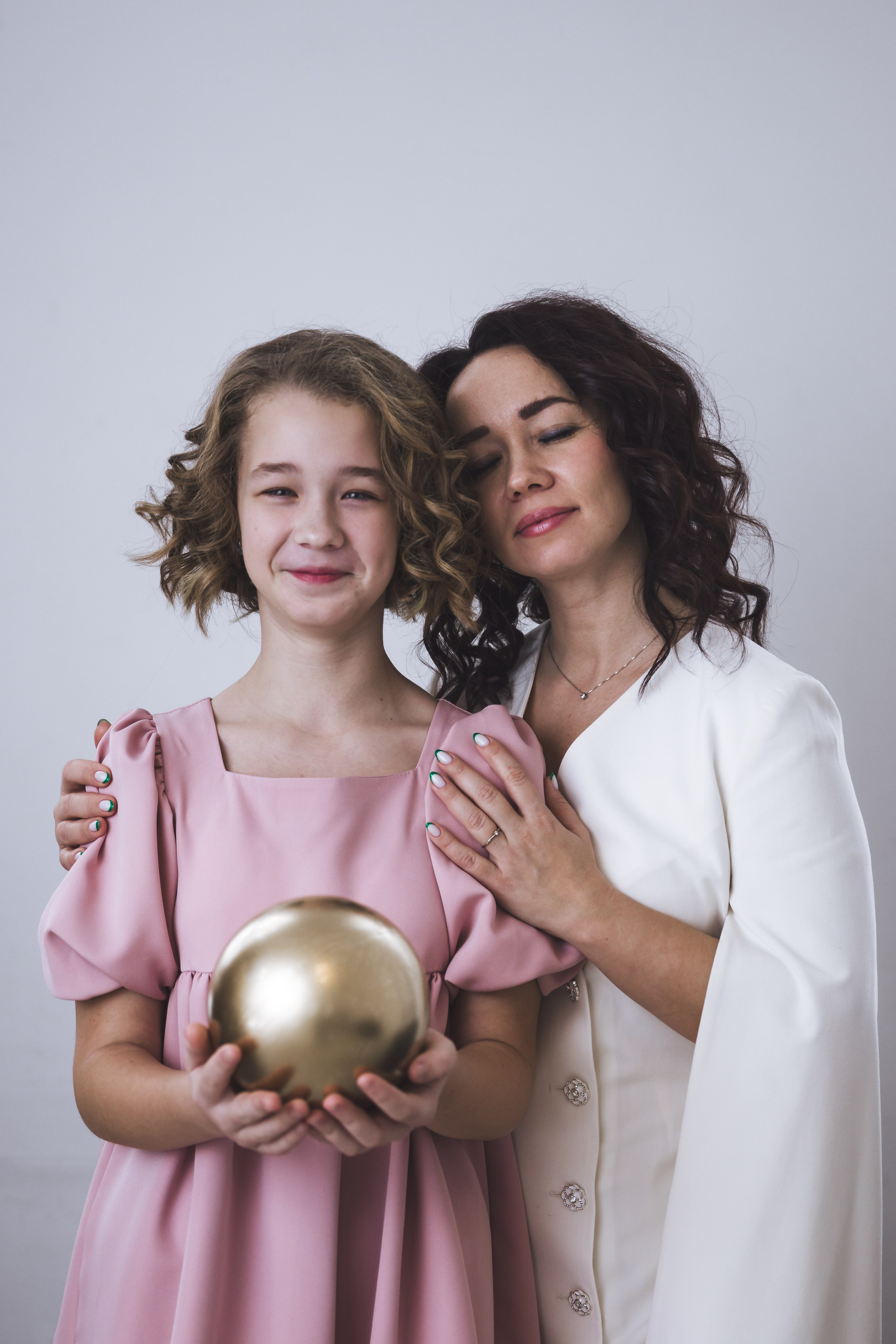 Мама и дочь_новогоднее настроение. Фотограф Воронеж, Новая Усмань Мария Бублик