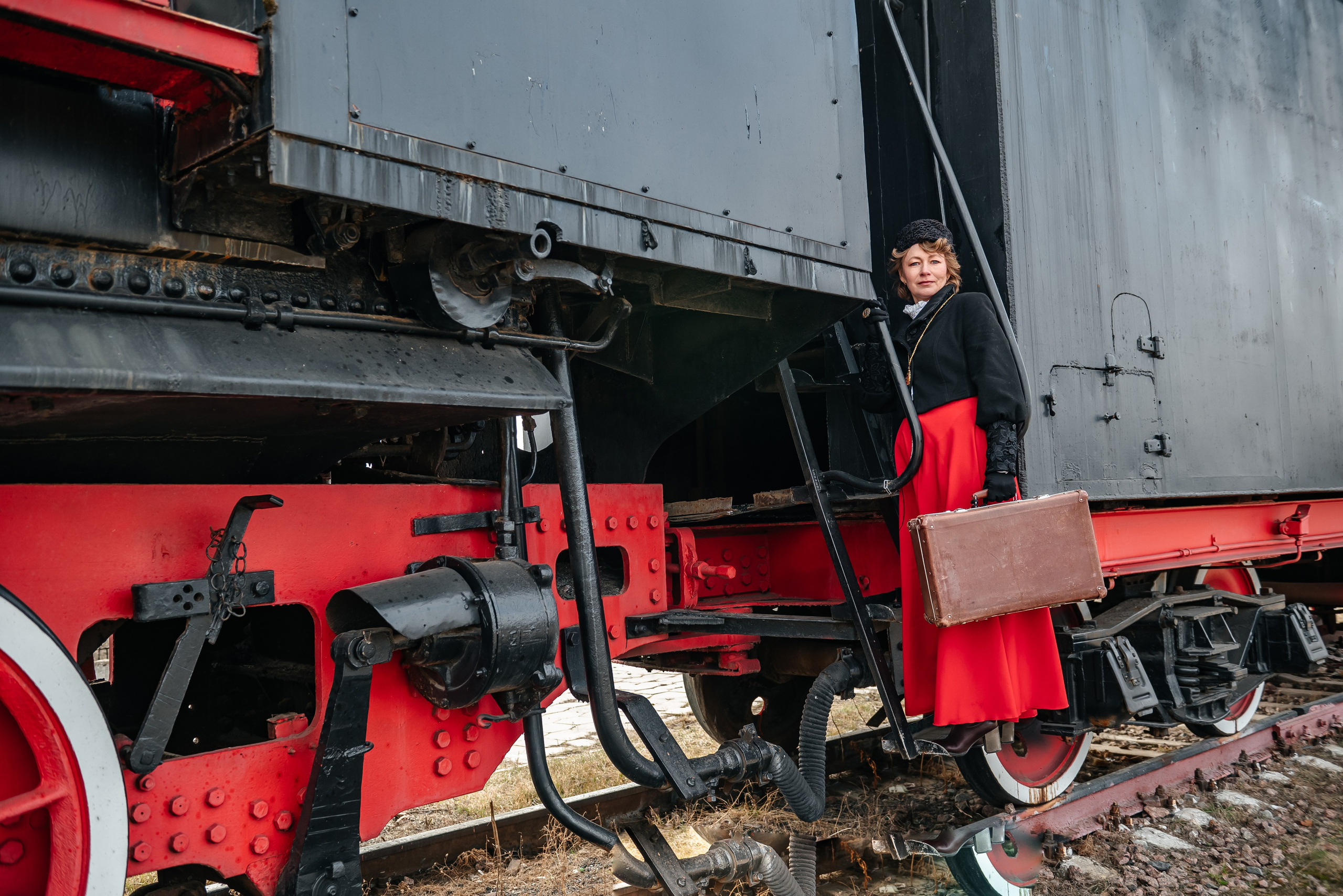 Наталья и Ретропоезд. Свадебный и семейный фотограф в Дзержинске Екатерина Шулакова