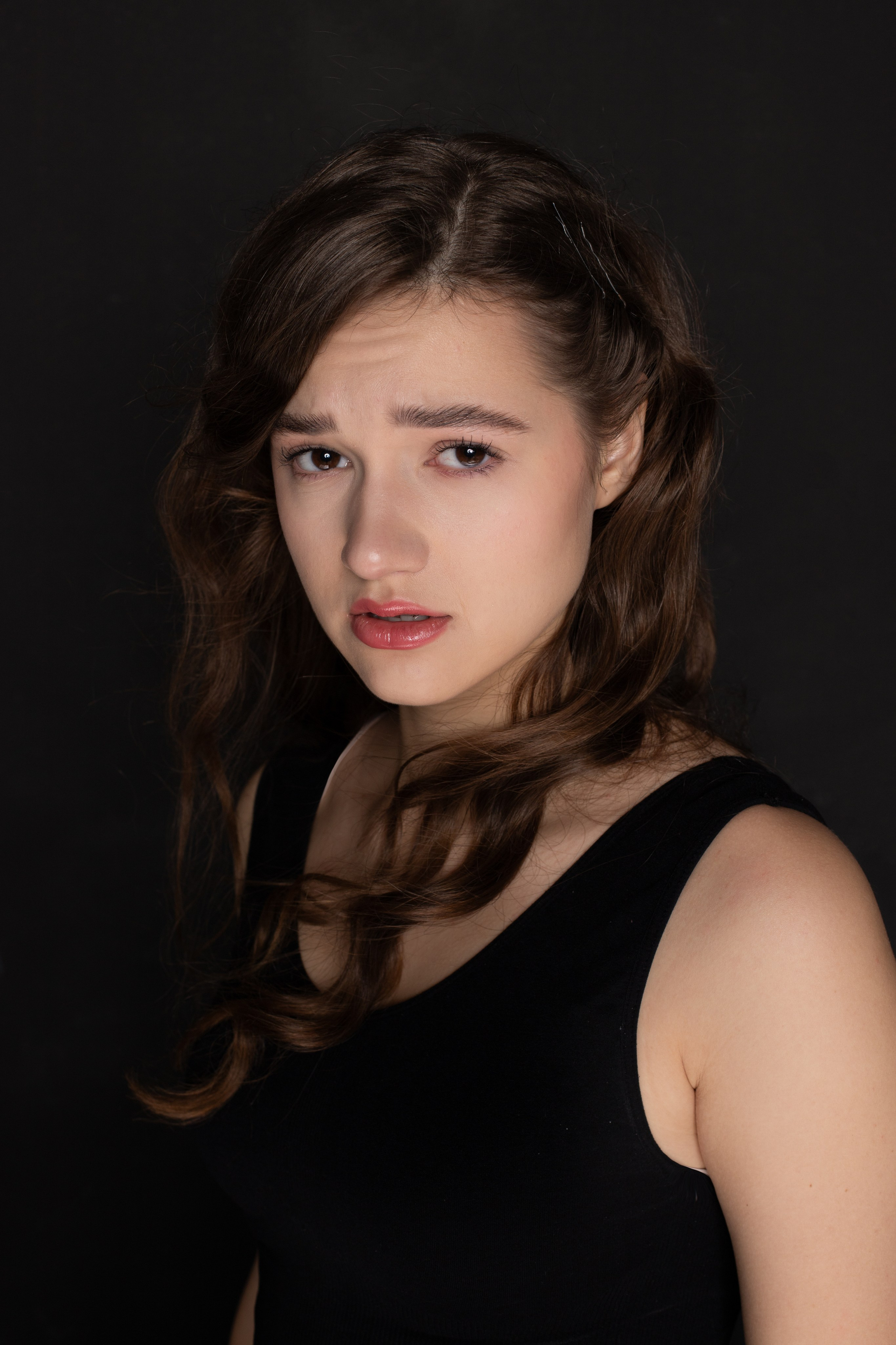 Студийная фотосессия для актрисы