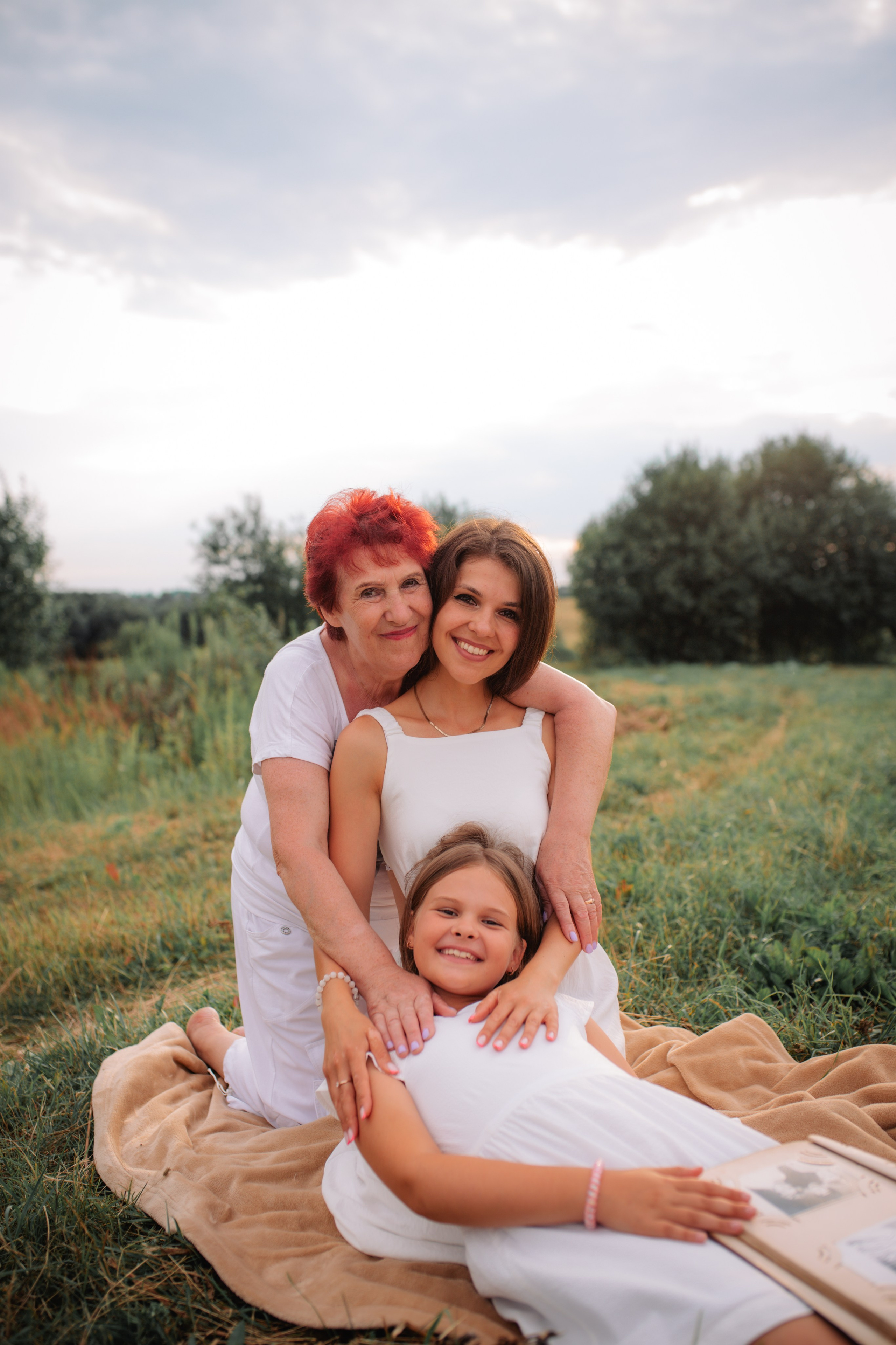 Катюша с семьёй