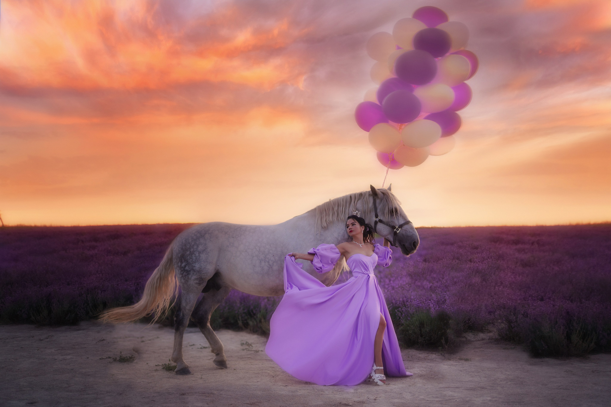 Лаванда. Сказочный фотограф Марьяна Сердюк. Москва, Дмитров и весь мир