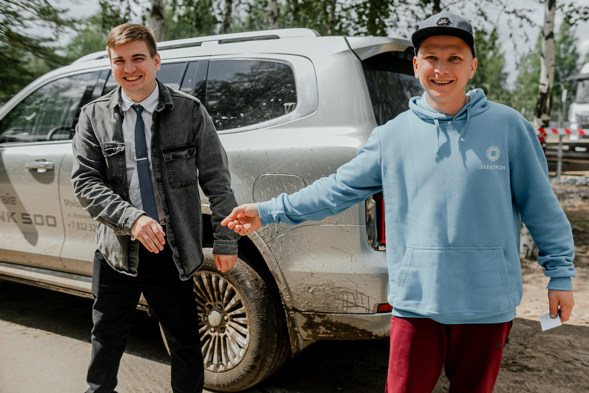 Тест-драйв TANK на Гонке Героев. Night2Day Санкт-Петербург