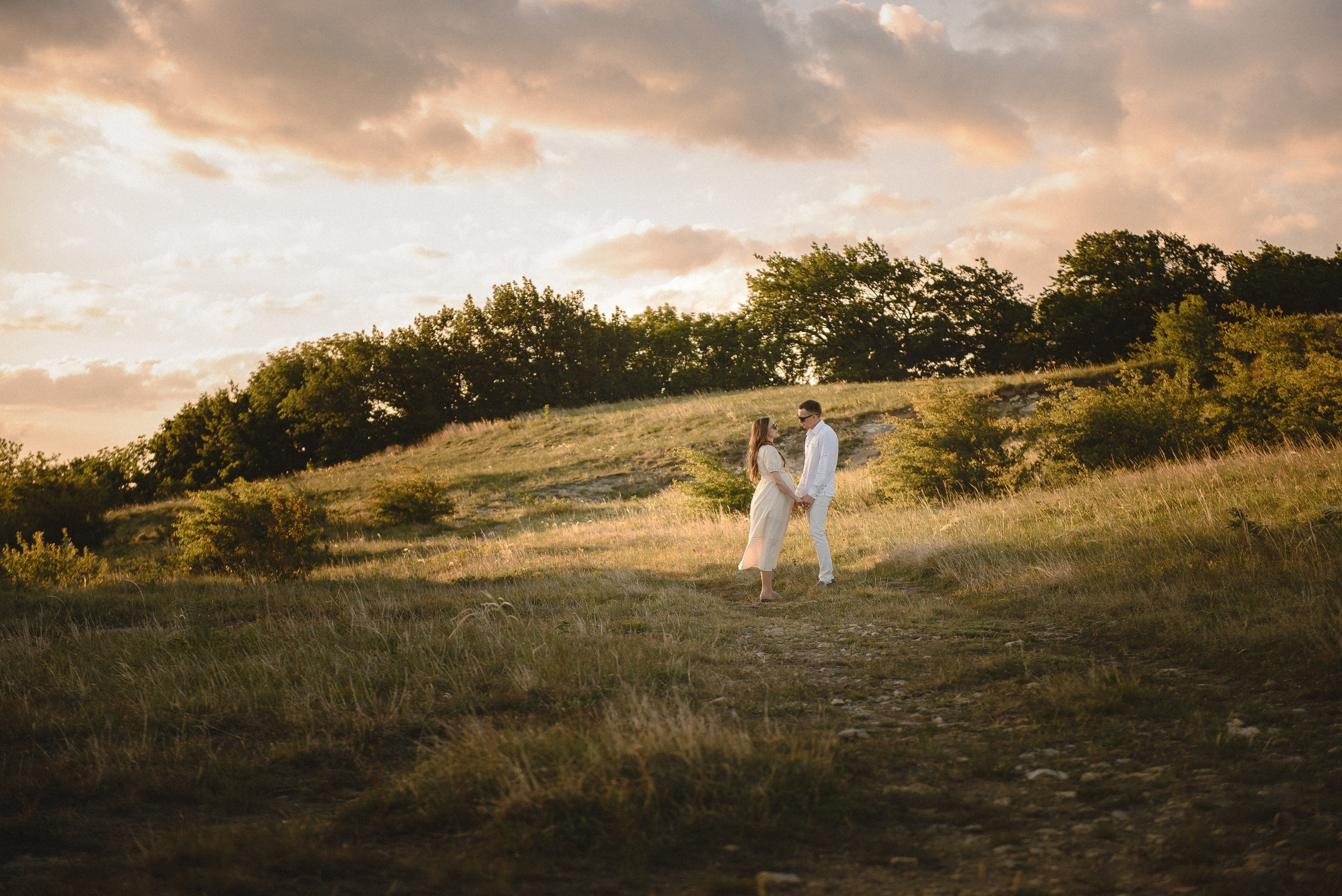 В ожидании малыша. Прогулка на закате. Семейный фотограф в г. Ставрополь, Сорокина Мария