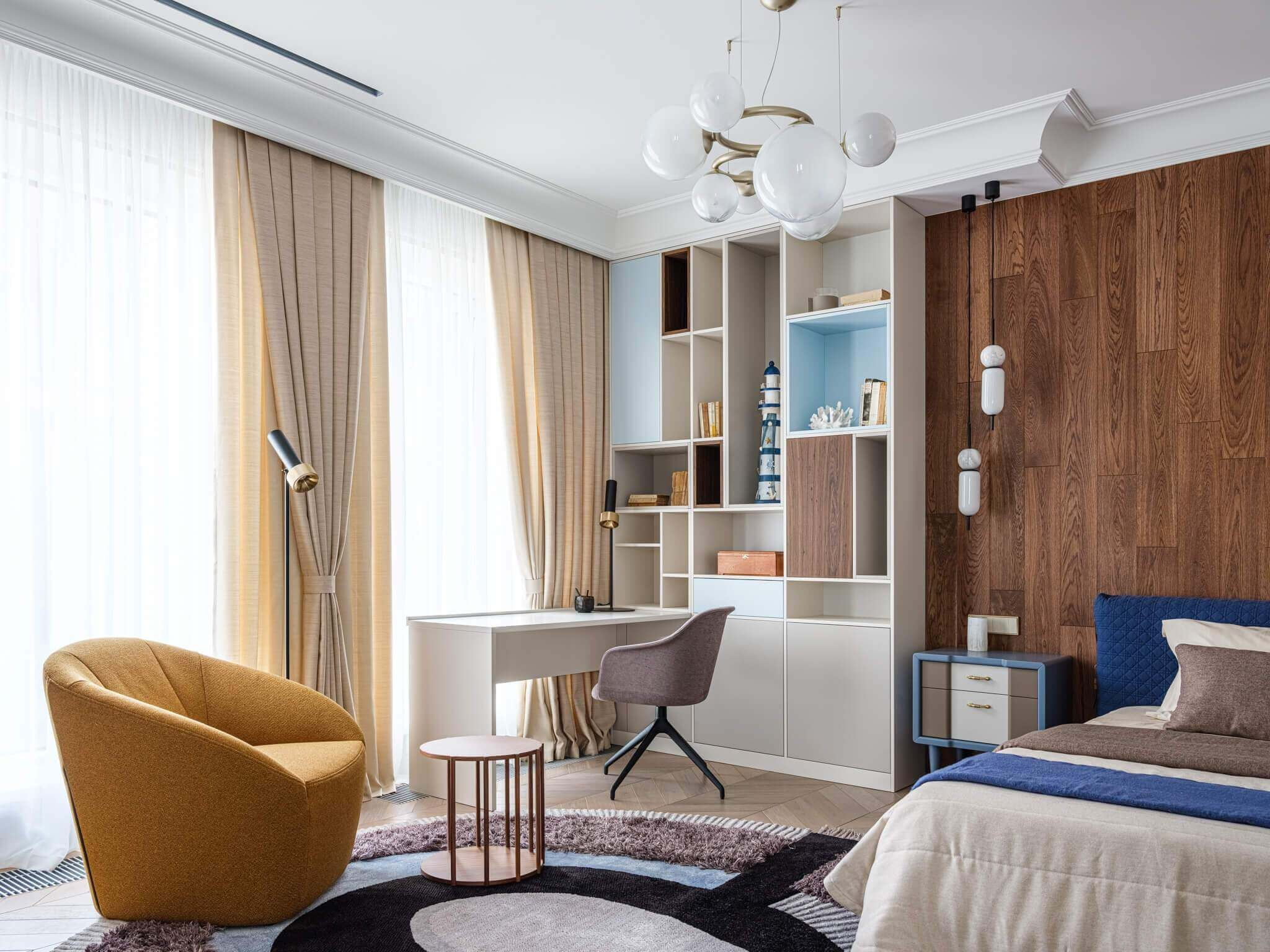 Квартира: дизайн Юлия Соколова, съемка для Трио-интерьер. Фотограф Василий Буланов