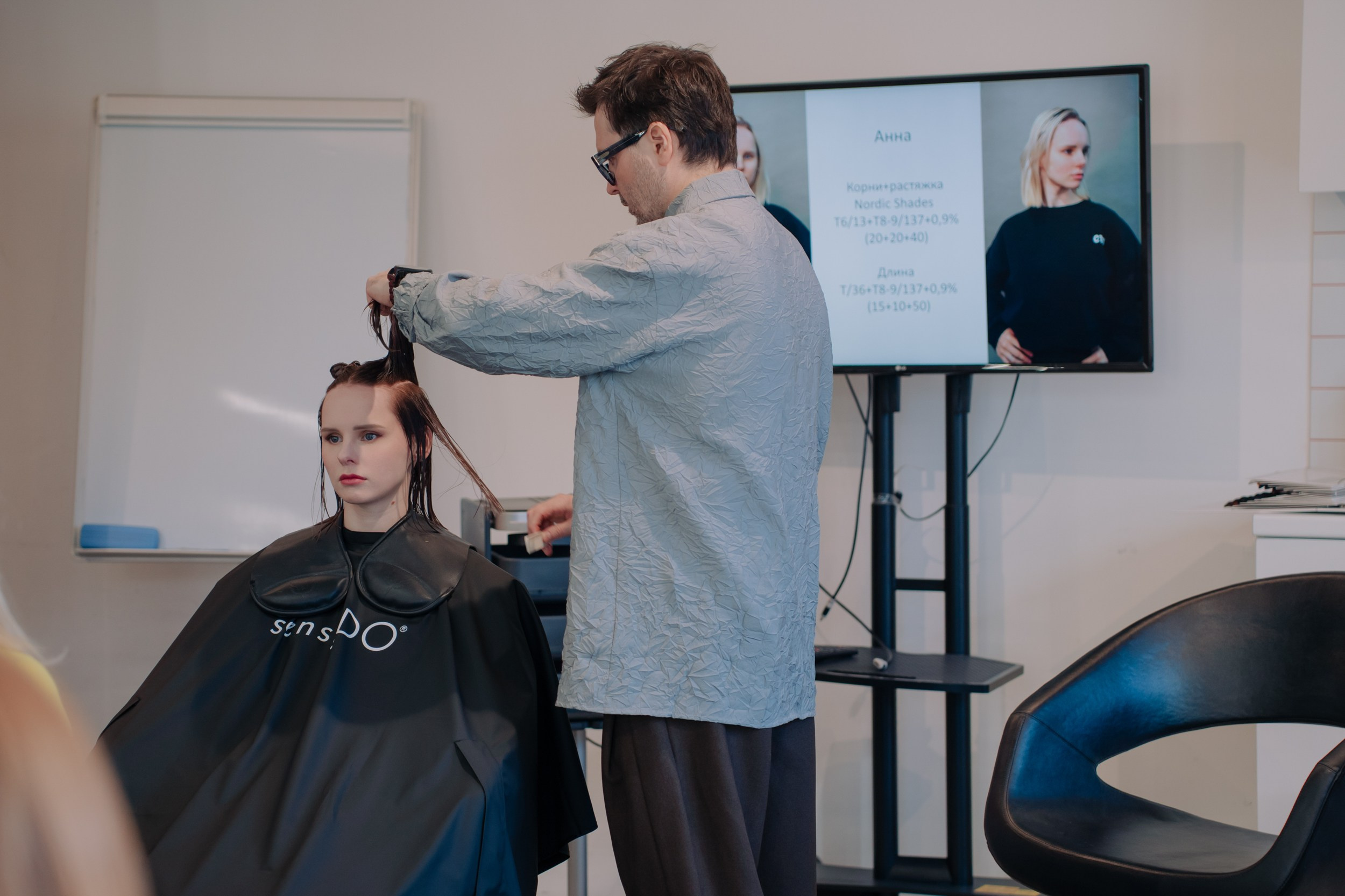 Мастер класс по стрижкам от Олега Курникова. Портретный и репортажный фотограф в Санкт-Петербурге Максим Пашков