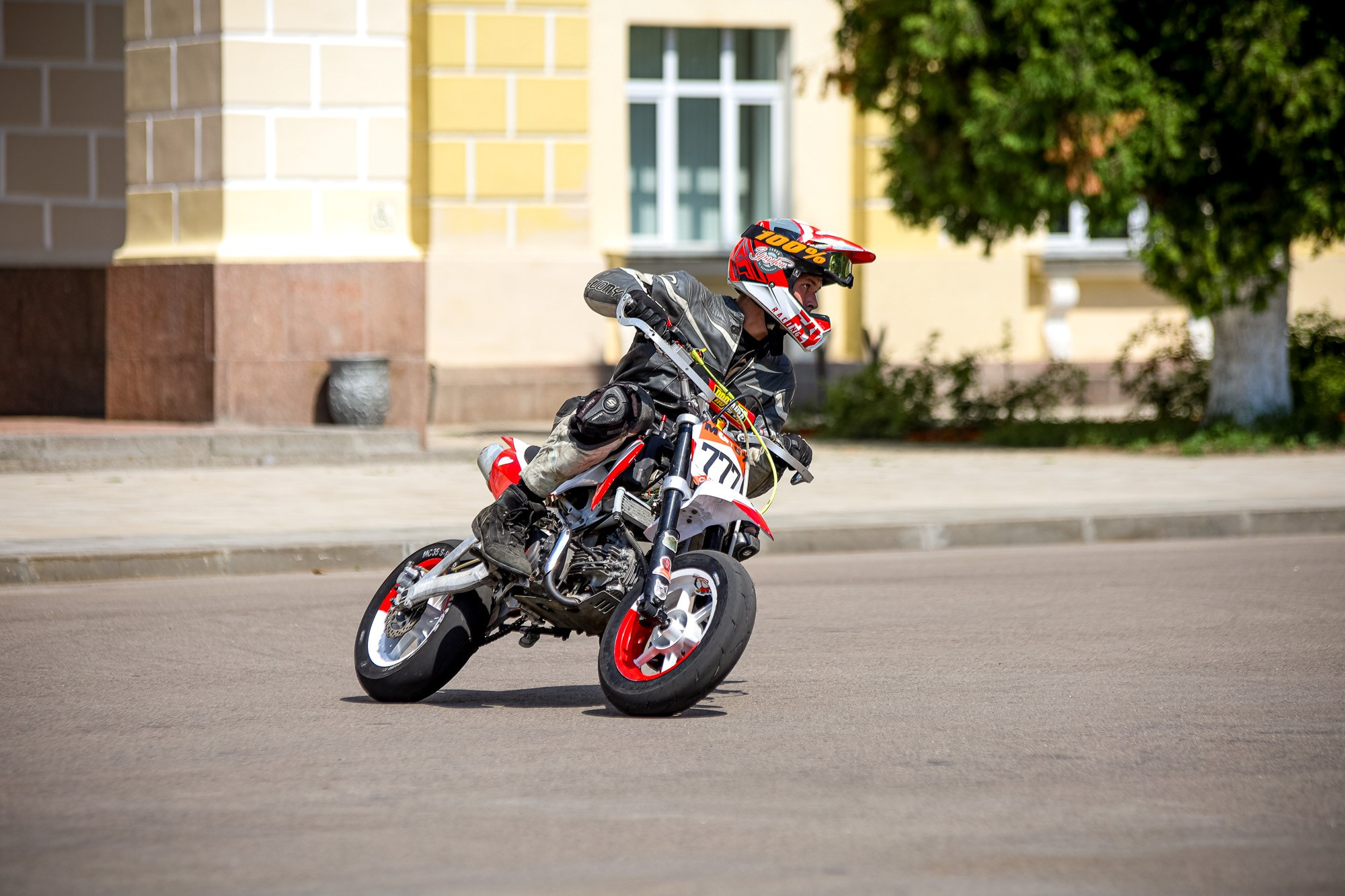 Кубок России по фигурному управлению мотоциклом. Спортивный фотограф Вадим Добедченков