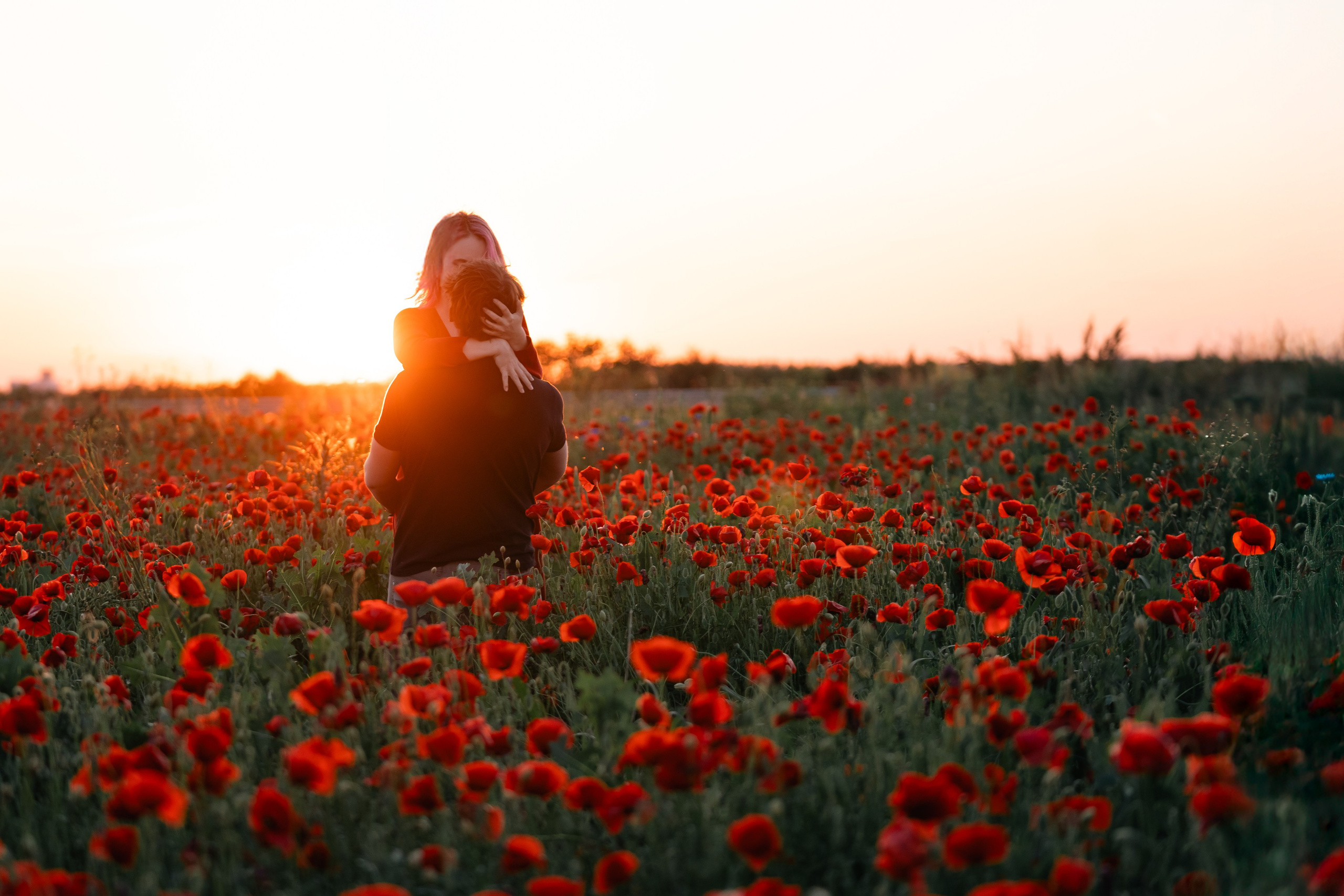 Маковое поле. Фотограф анималист