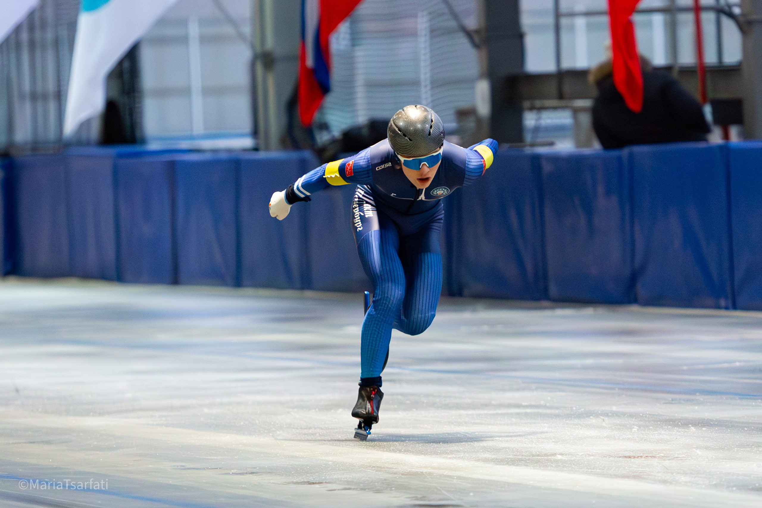 Первенство Санкт-Петербурга по конькобежному спорту, 2025. Спортивная съемка Мария Царфати