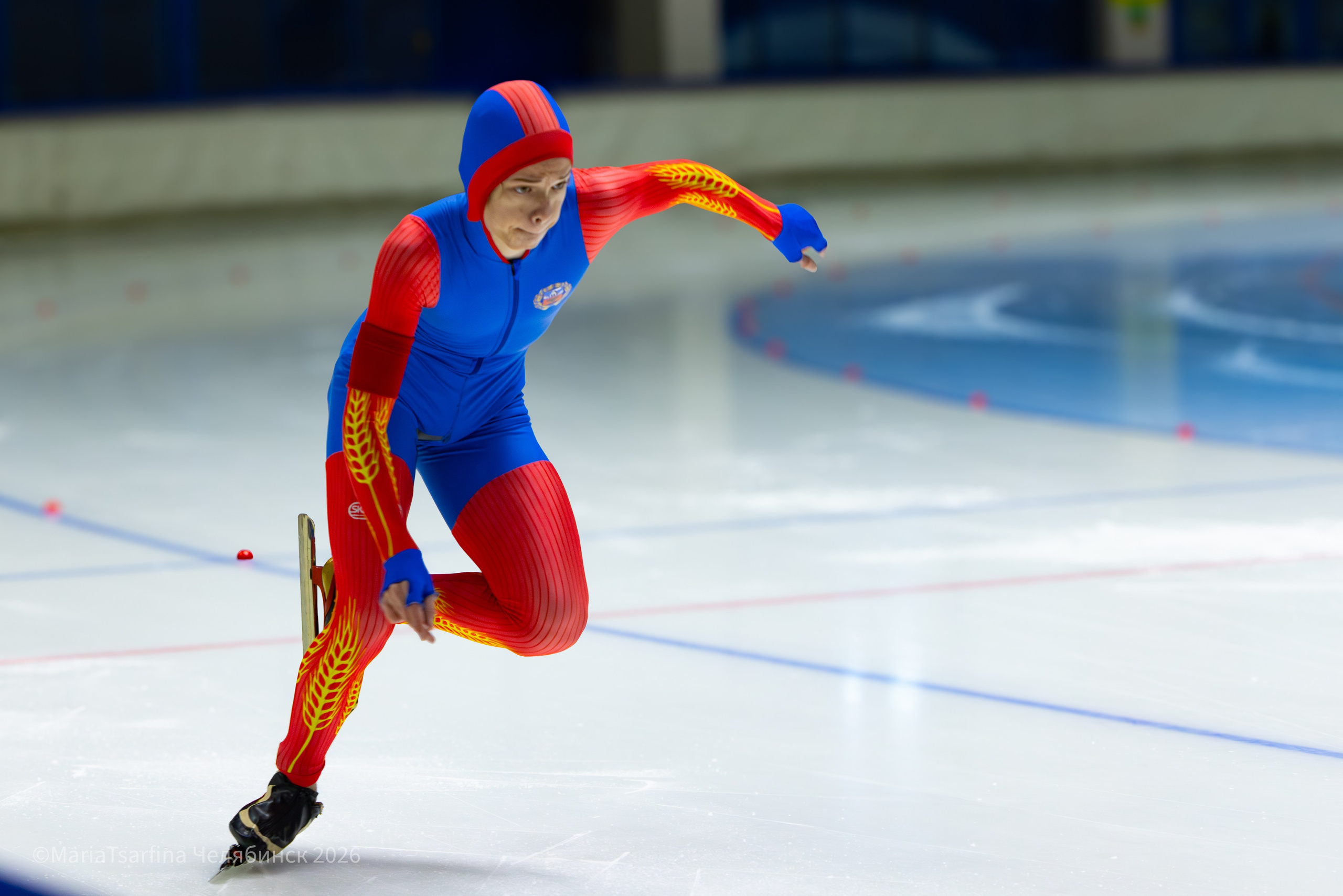 Конькобежный спорт. Спортивная съемка Мария Царфати