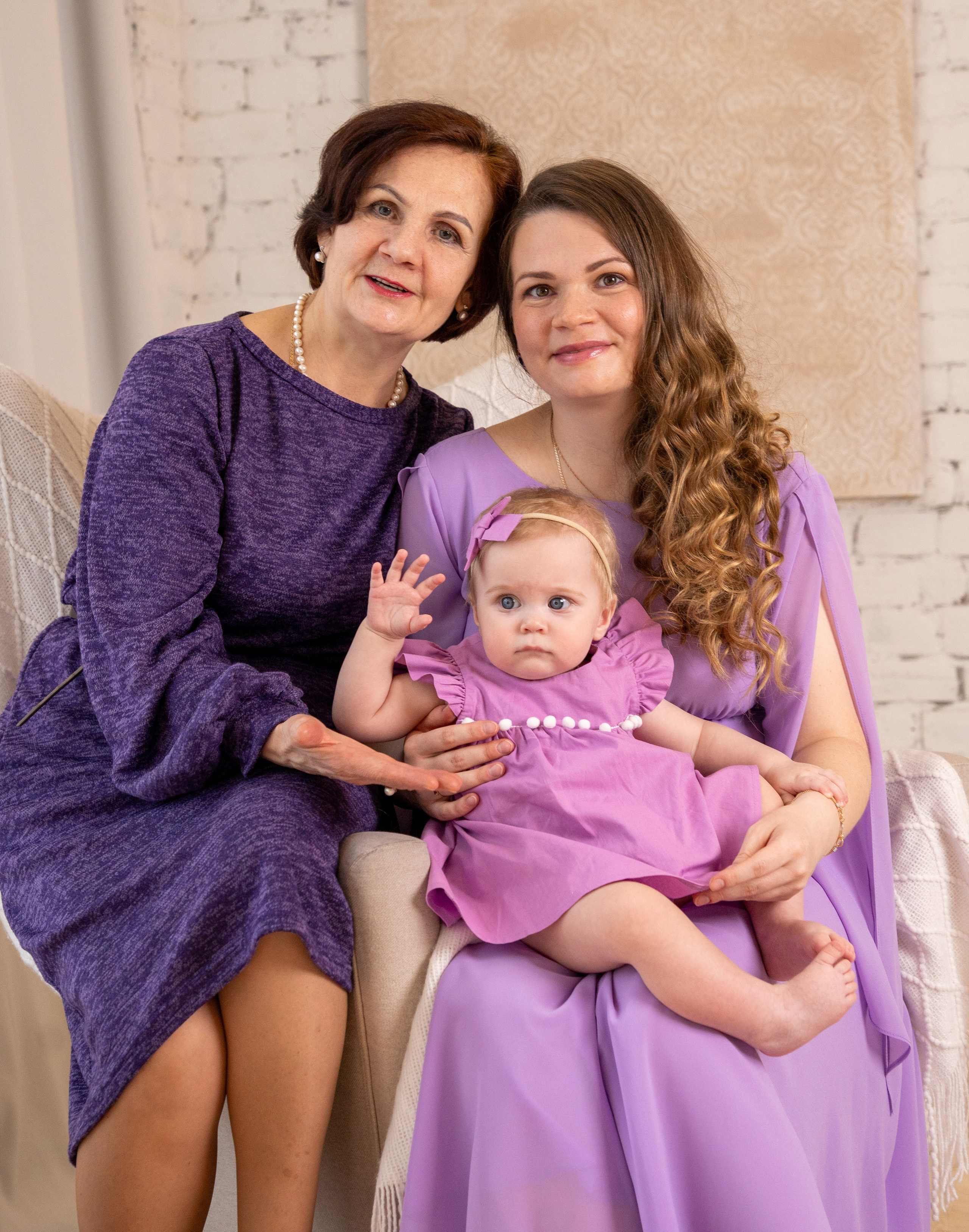 Семейная фотосессия для Анны. Студийный и портретный фотограф в САНКТ-ПЕТЕРБУРГЕИрина Махаон