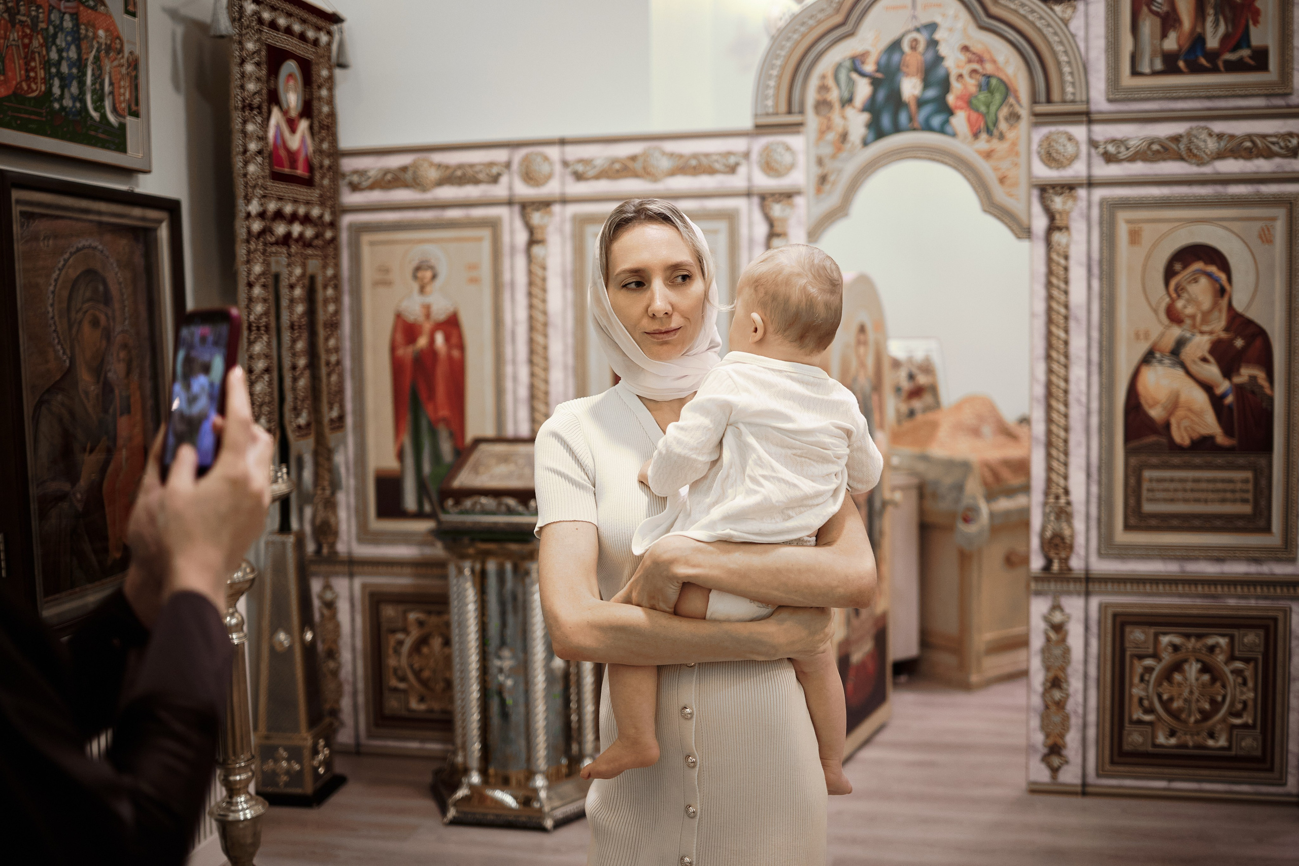 Крещение Демида. Коновалова Ольга | фотограф в Пензе и Заречном