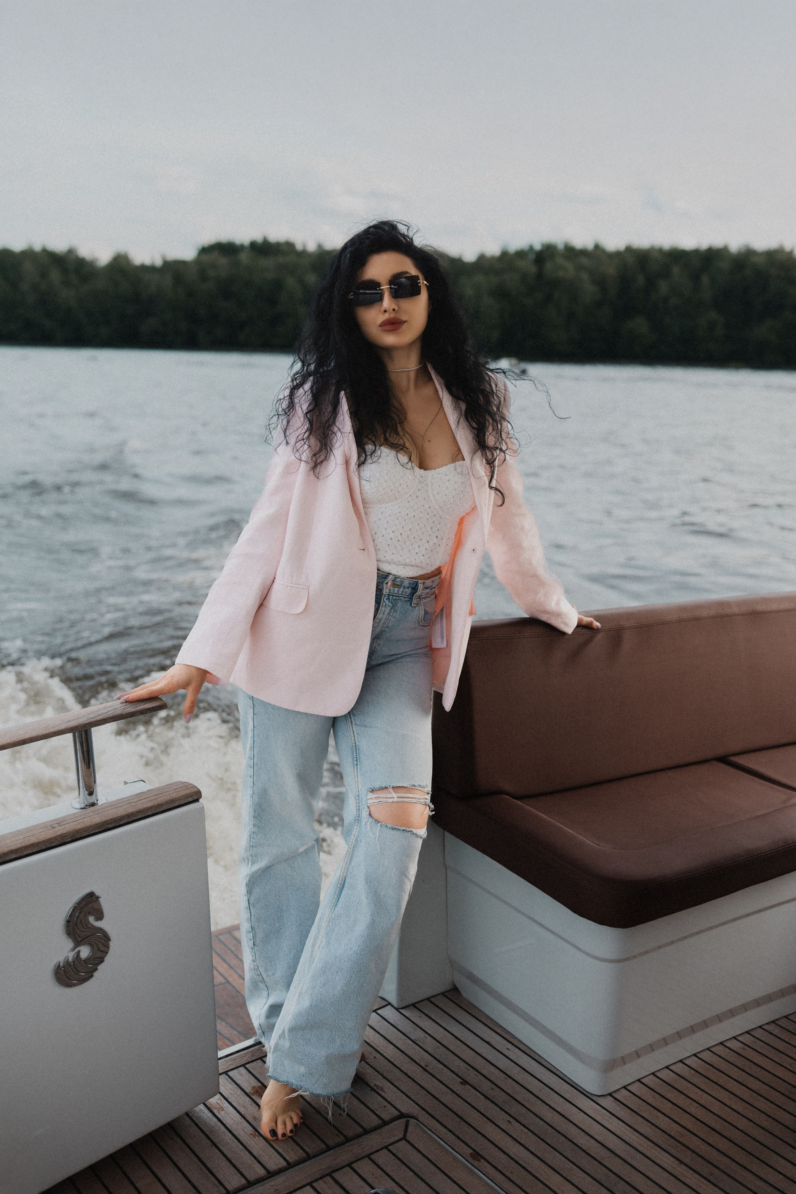 Девичник на яхте. Фотограф в Москве Ангелина Ким