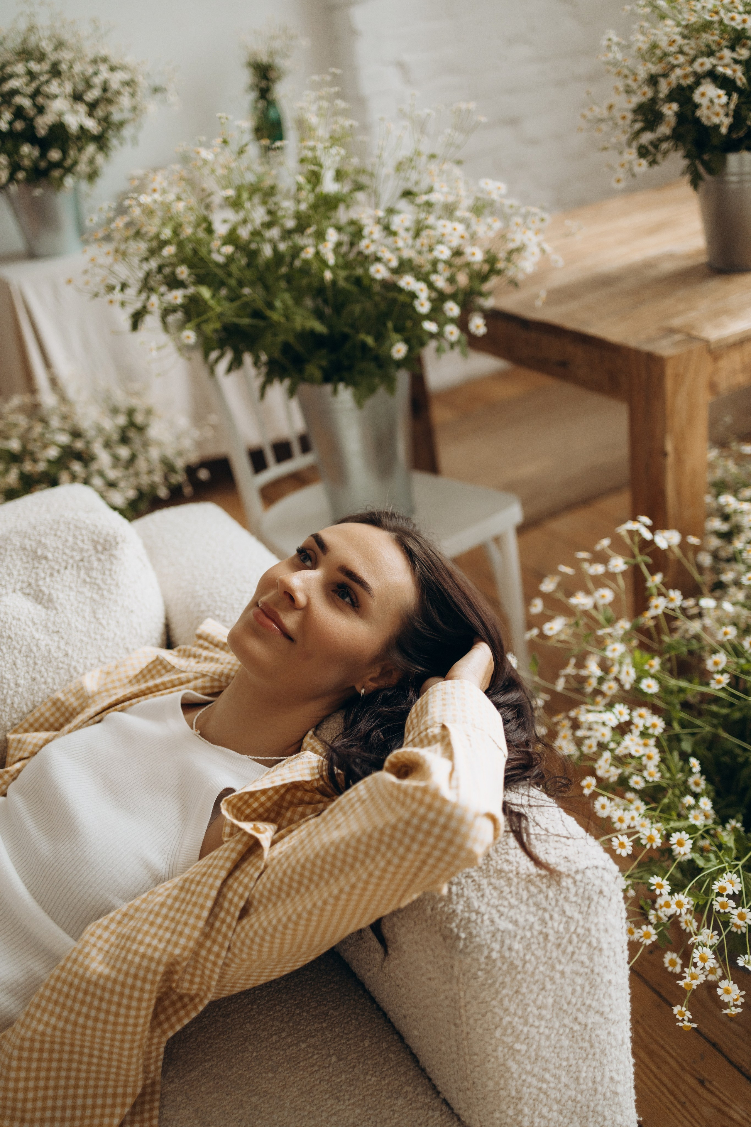 Вика ромашки. Самый теплый фотограф в Краснодаре Рябоконь Ксения