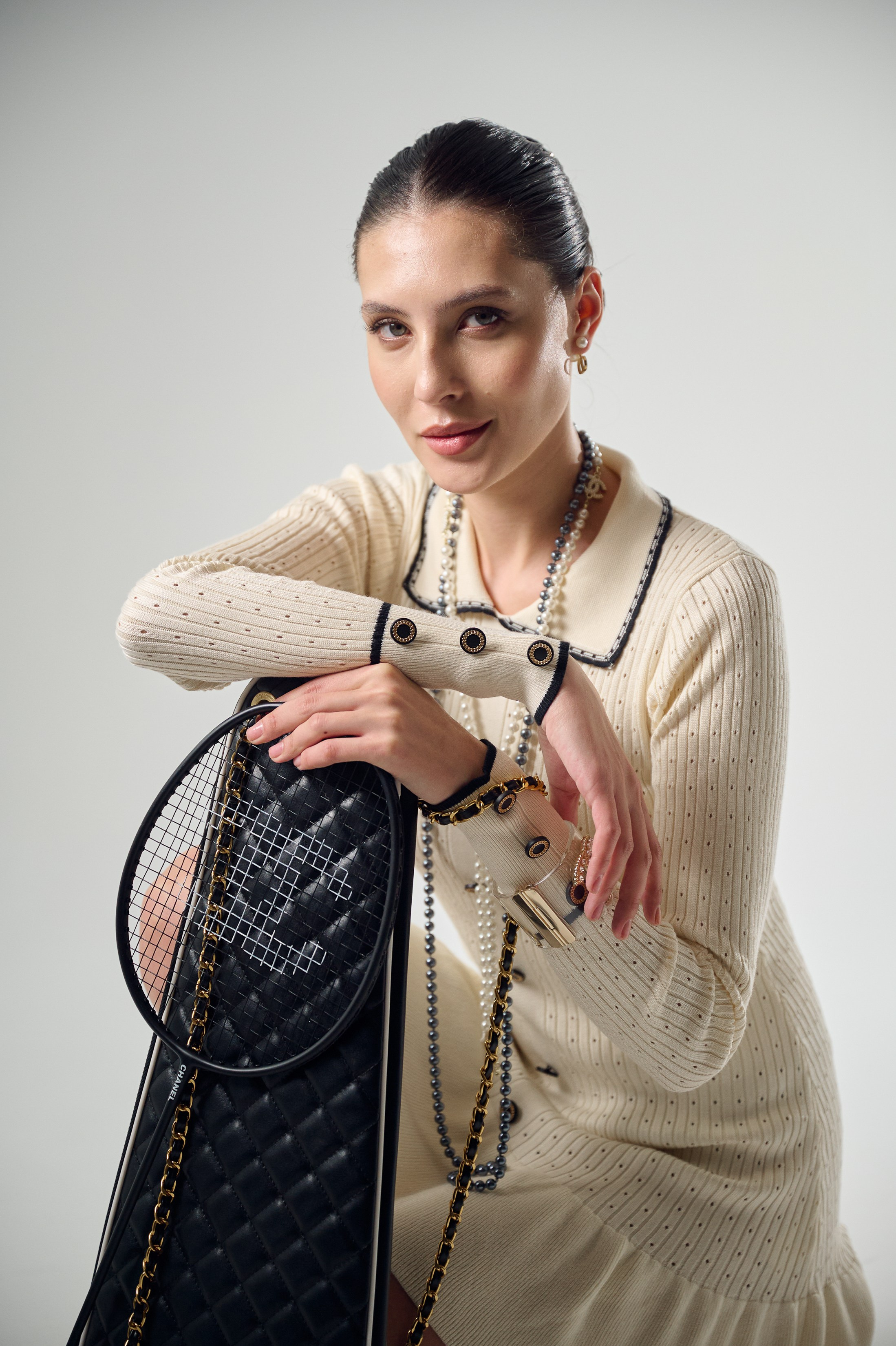 Съёмка «Бадминтон Chanel». Semerlina.ru