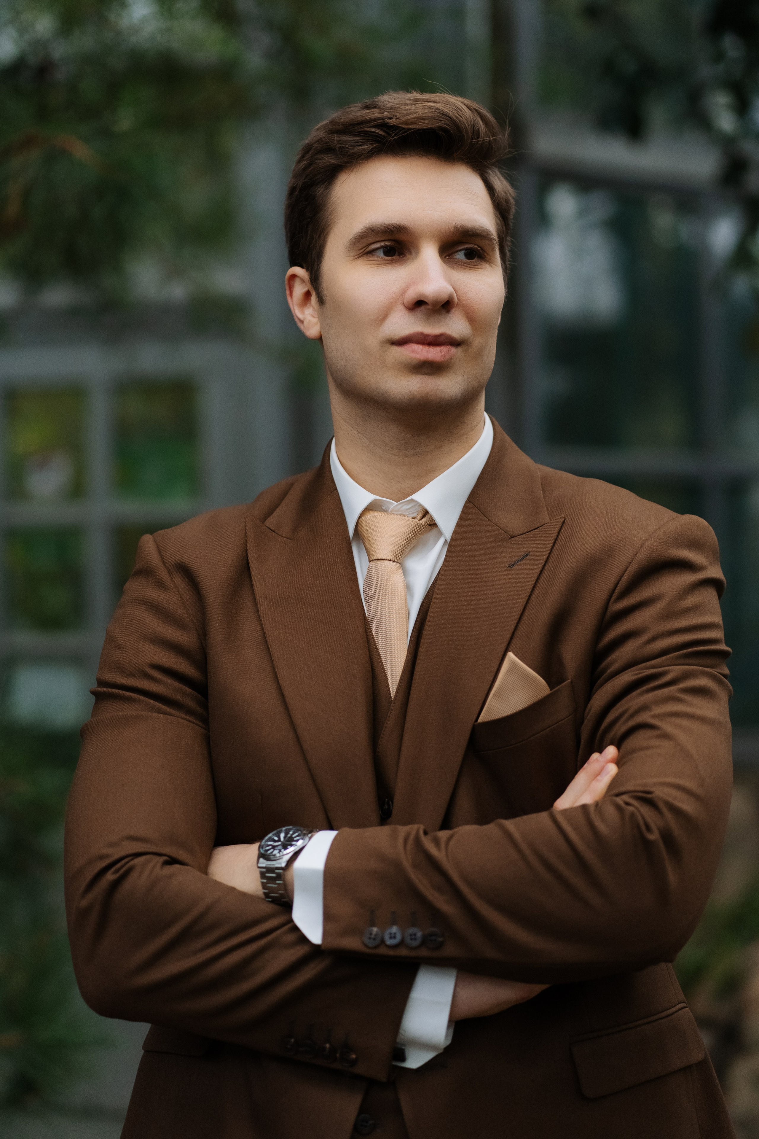 Свадебная фотосессия в оранжерее, Москва. Свадебный фотограф в Москве Анна Полушина