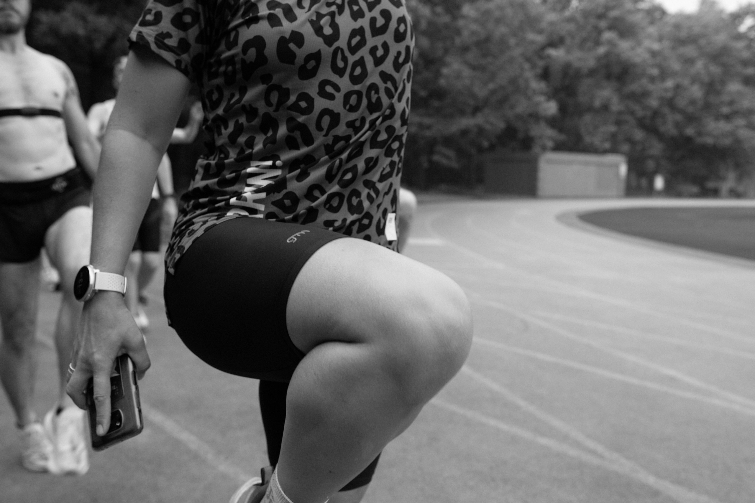 Тренировка сквозь призму чб. Александра Мельниченко/ Бегающий фотограф