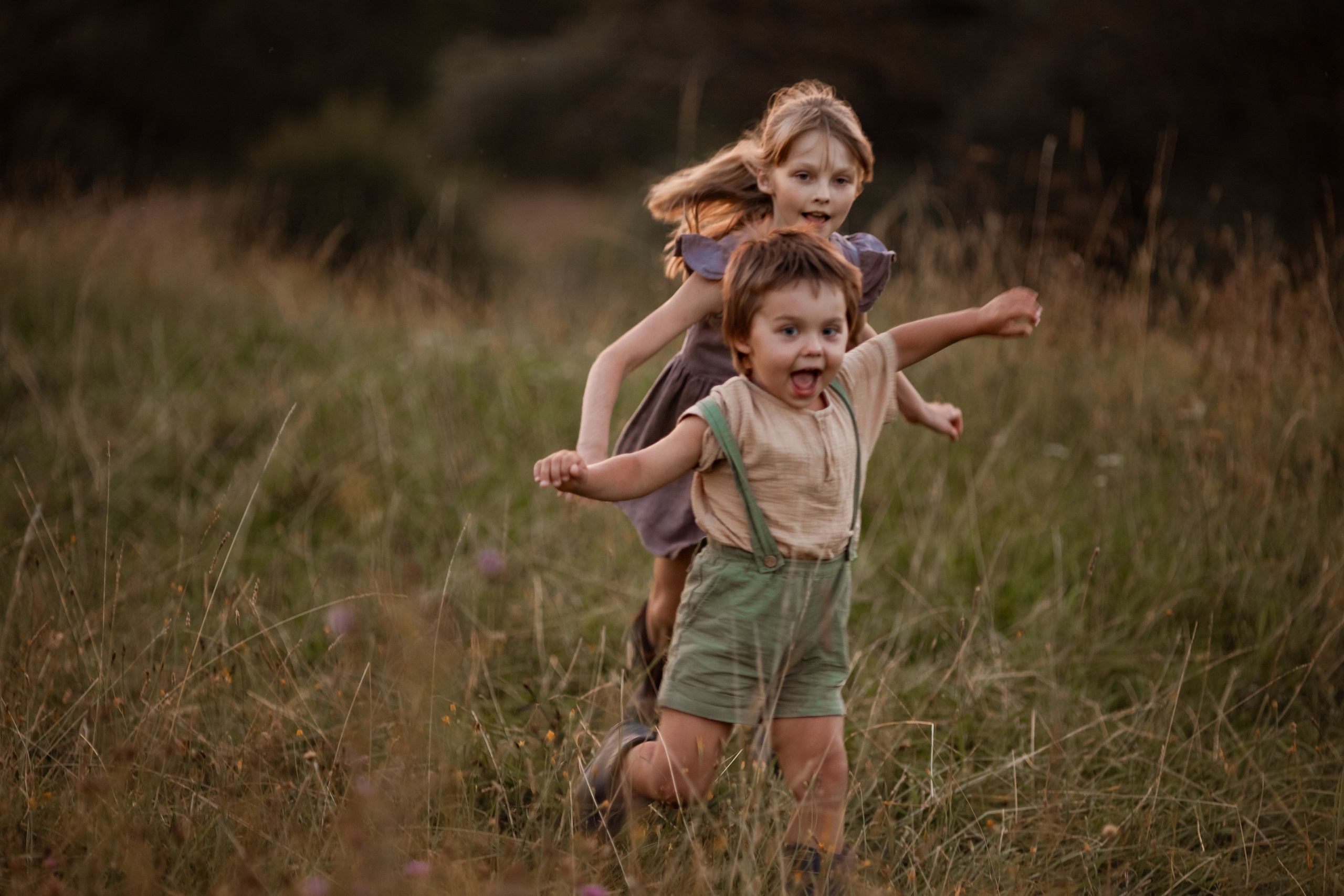 Детская фотосессия в полях | Надежда Воробьёва. Семейный и женский фотограф в Москве Надежда Воробьева