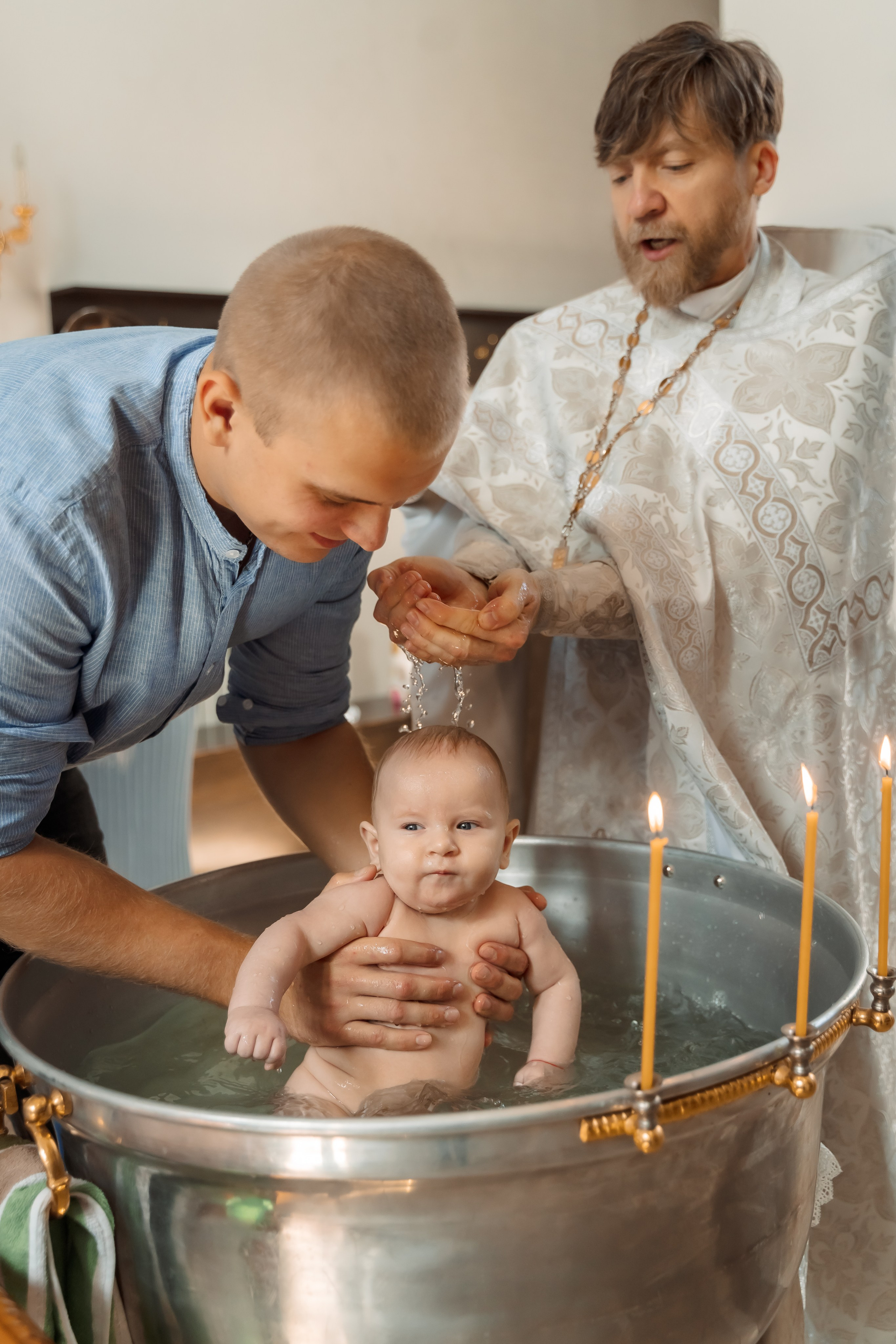 Крещение Данилы, Храм иконы Божией Матери «Всех скорбящих радость». Семейный фотограф в Саратове
