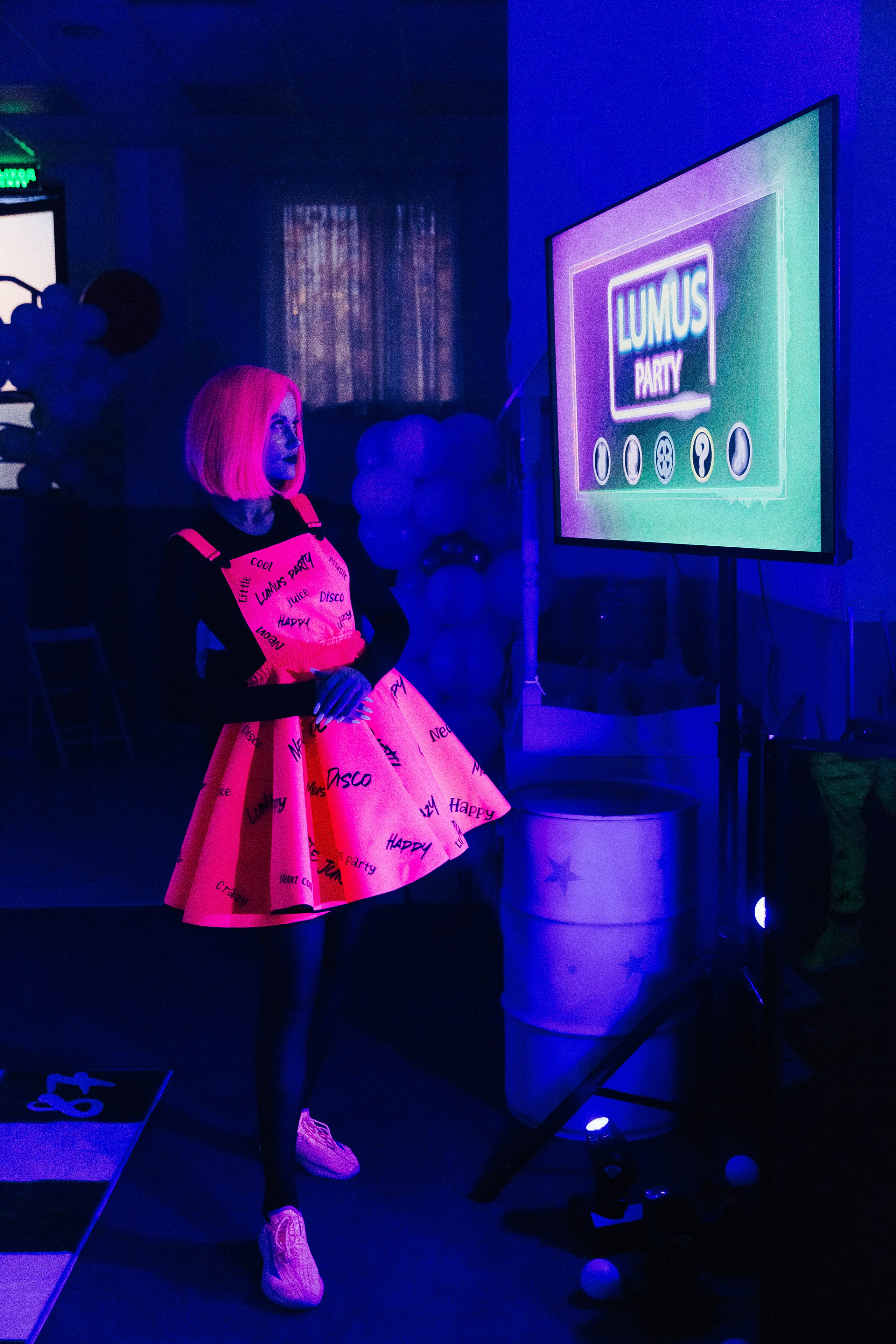 Неоновая вечеринка. Фотограф в Красноярске Любовь Малеева