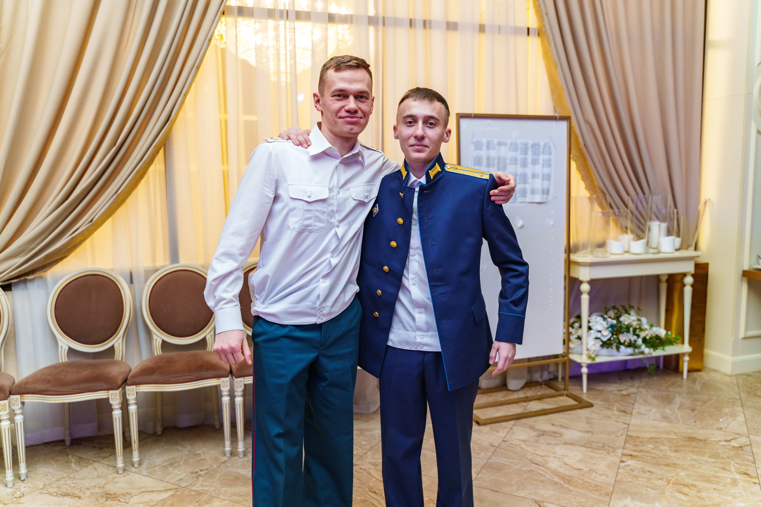 Фотосъемка выпуска военной академии и вручение дипломов