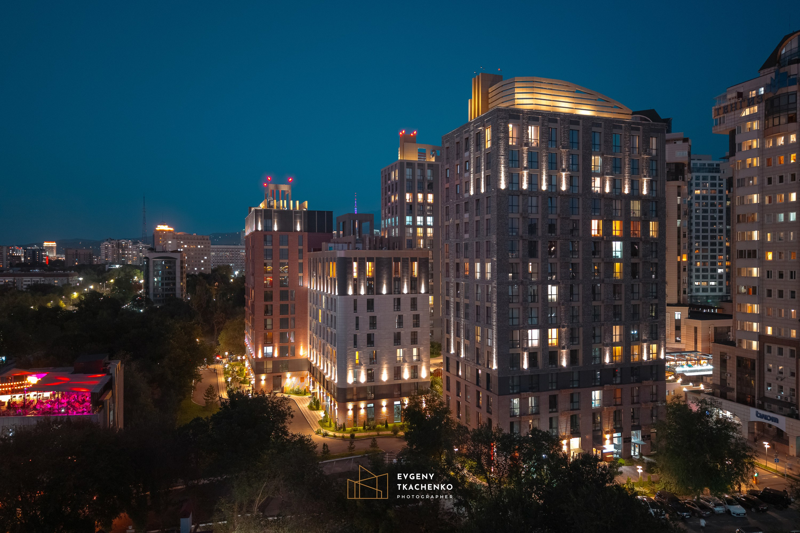 ЖК «Riverside», г. Алматы. Архитектурный и интерьерный фотограф в Казахстане