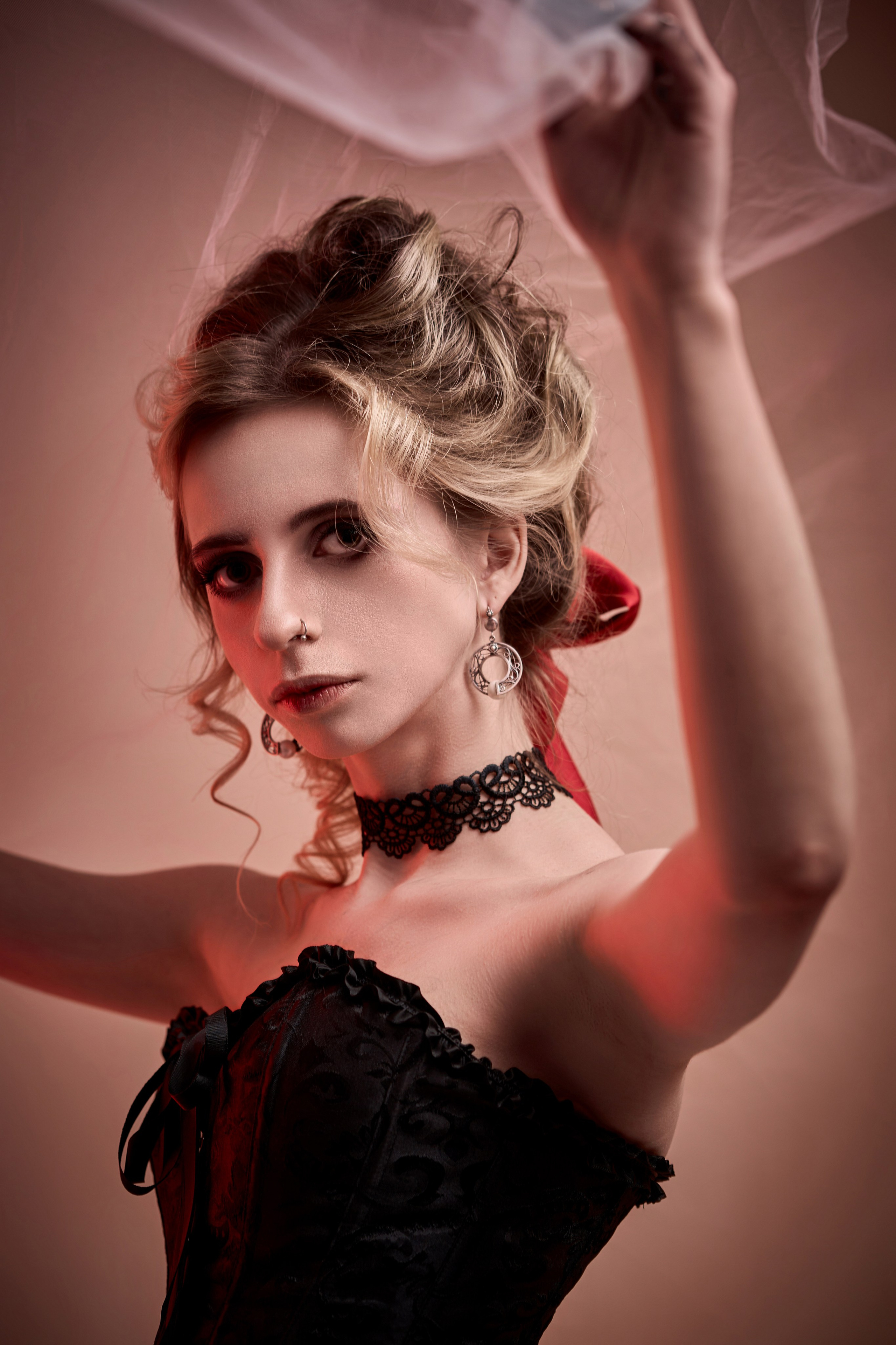 Таня: съёмка в образе викторианской девы. Фотограф в Москве Анастасия Баева