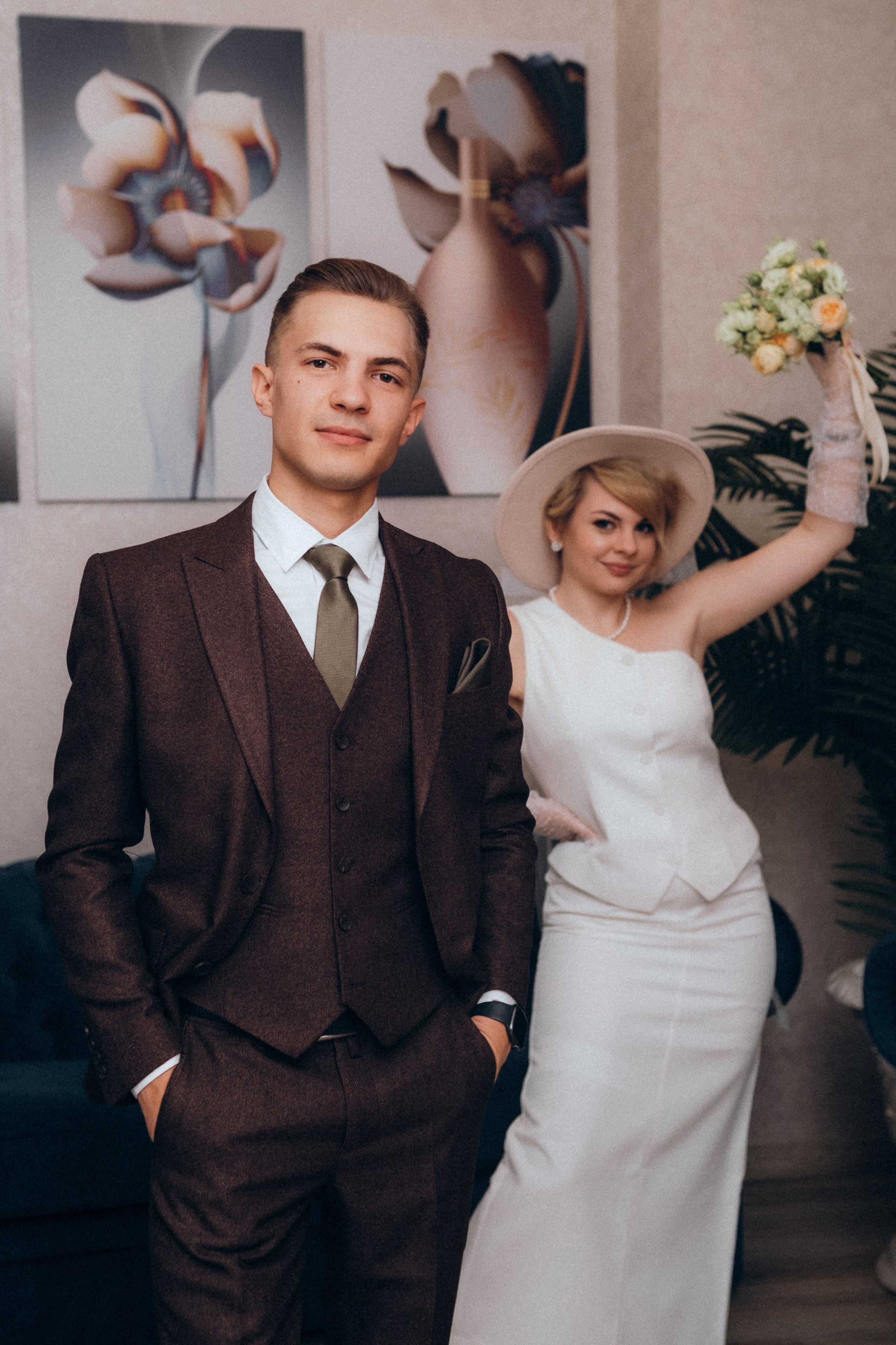 Фрунзенский ЗАГС+прогулка в Центре. Фотограф в Санкт-Петербурге Кристина Брянская