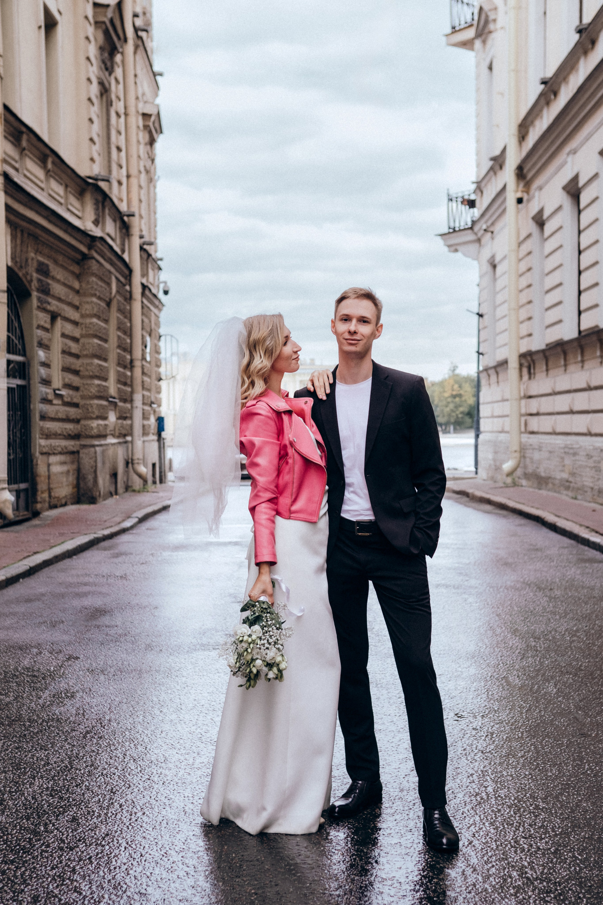 Дворец Бракосочетания № 1(дневная) +прогулка. Фотограф в Санкт-Петербурге Кристина Брянская