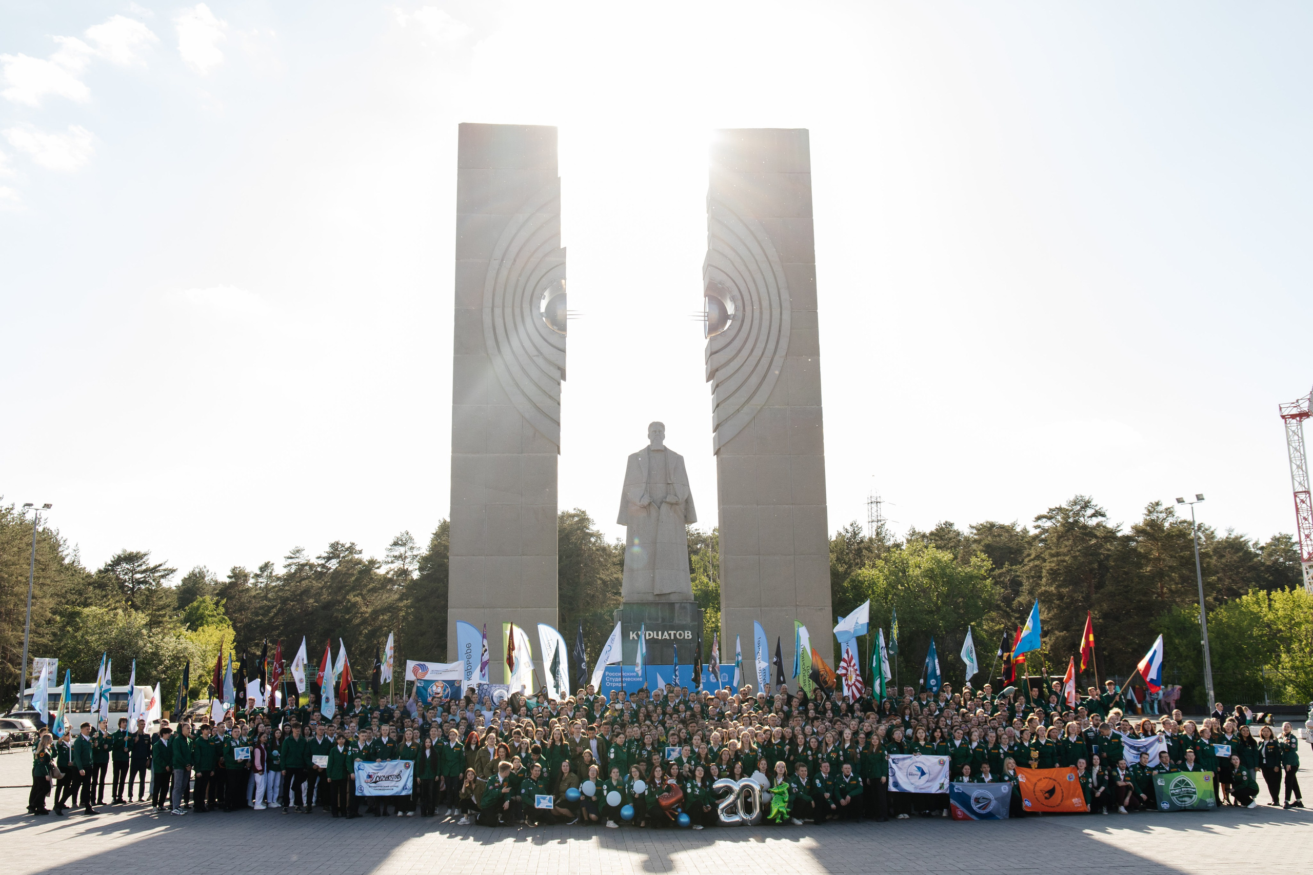 Открытие трудового семестра студенческих отрядов Челябинской области. Фотограф Елена Балакина (Челябинск)