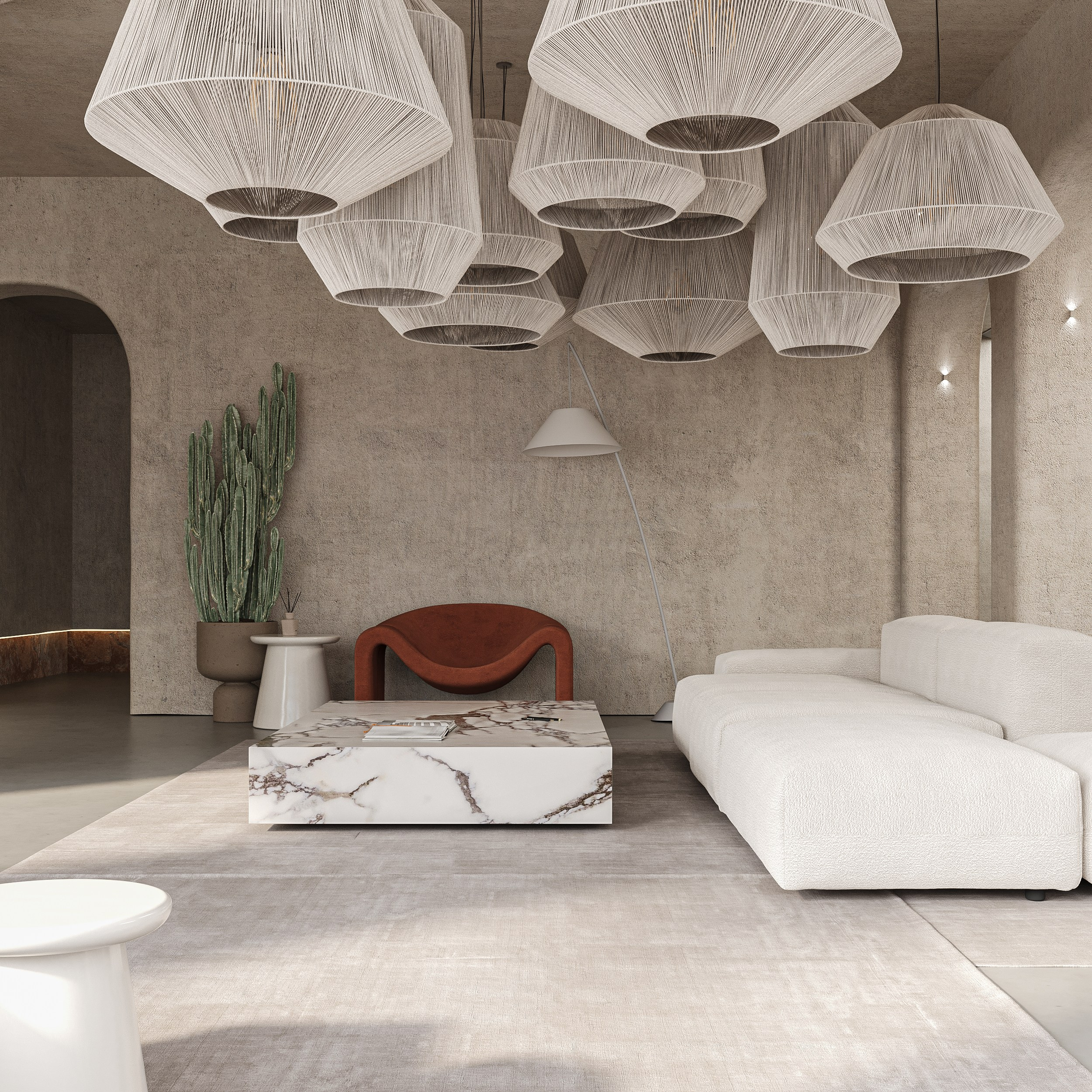 Гостиная, конкурсная работа. Дизайн интерьера и экстерьера в Санкт-Петербурге Яна Емельянова