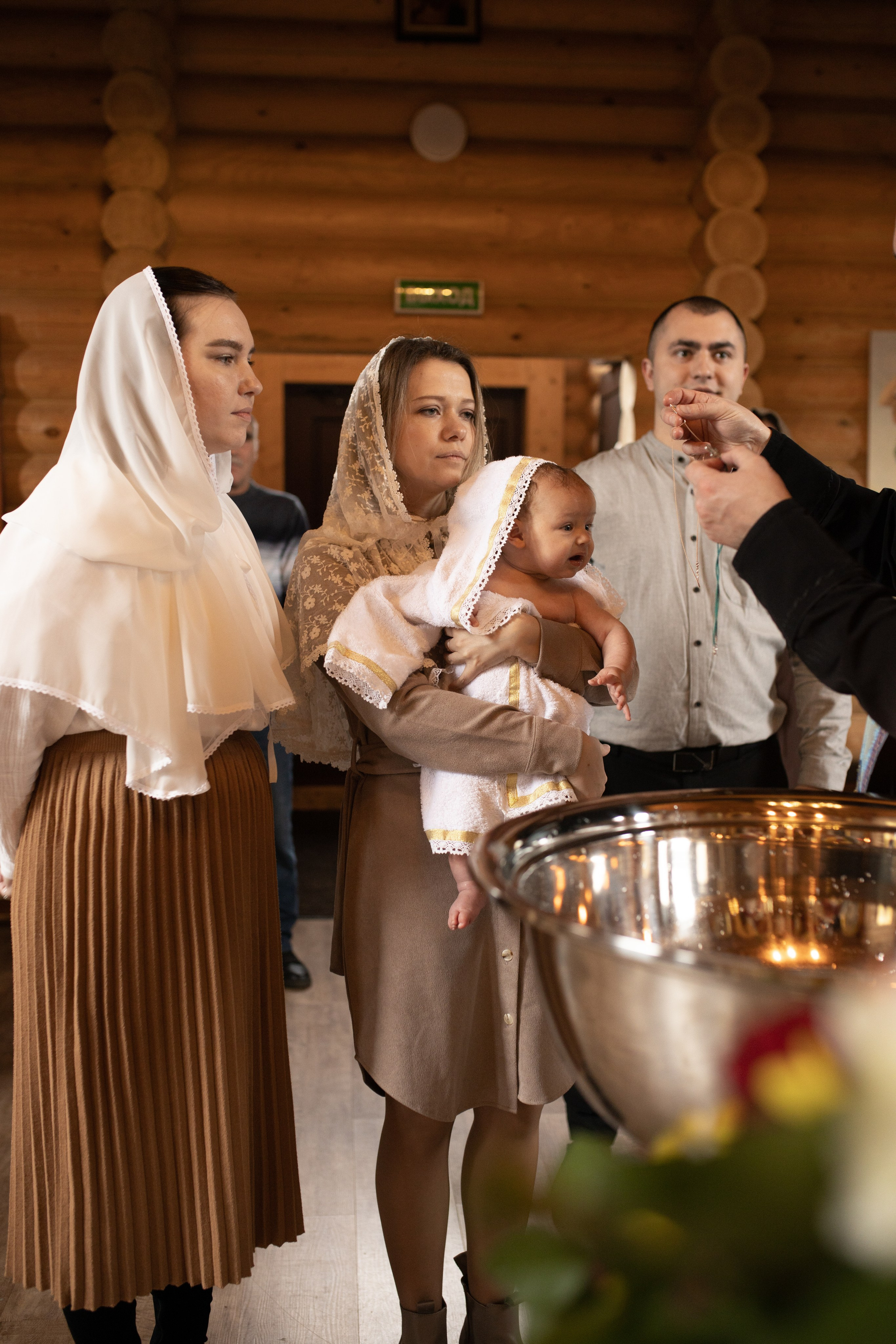 Таинство крещения Марка. Фотограф в Железнодорожном и Балашихе