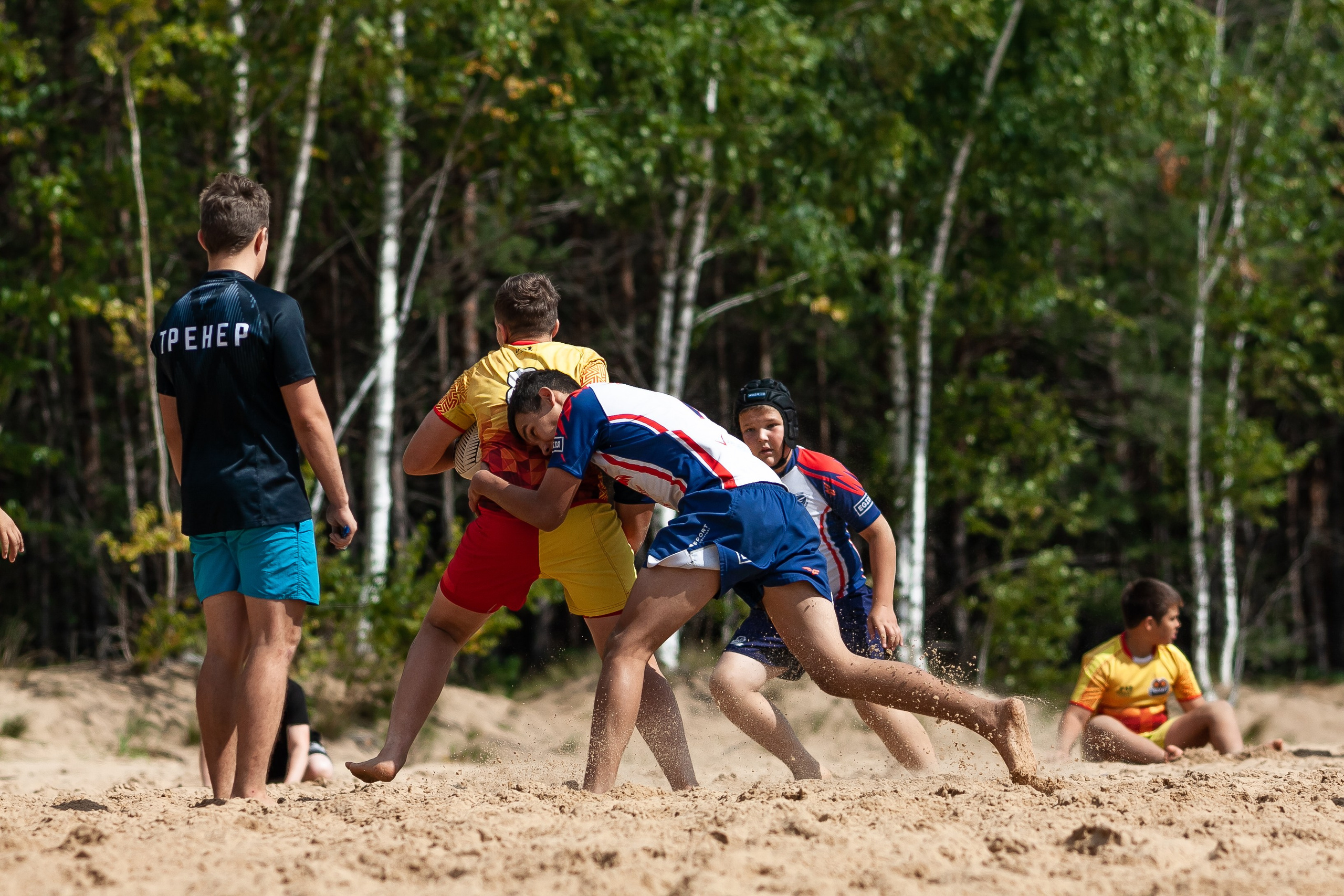 «Кубок «Молота» по пляжному Регби. Фотография