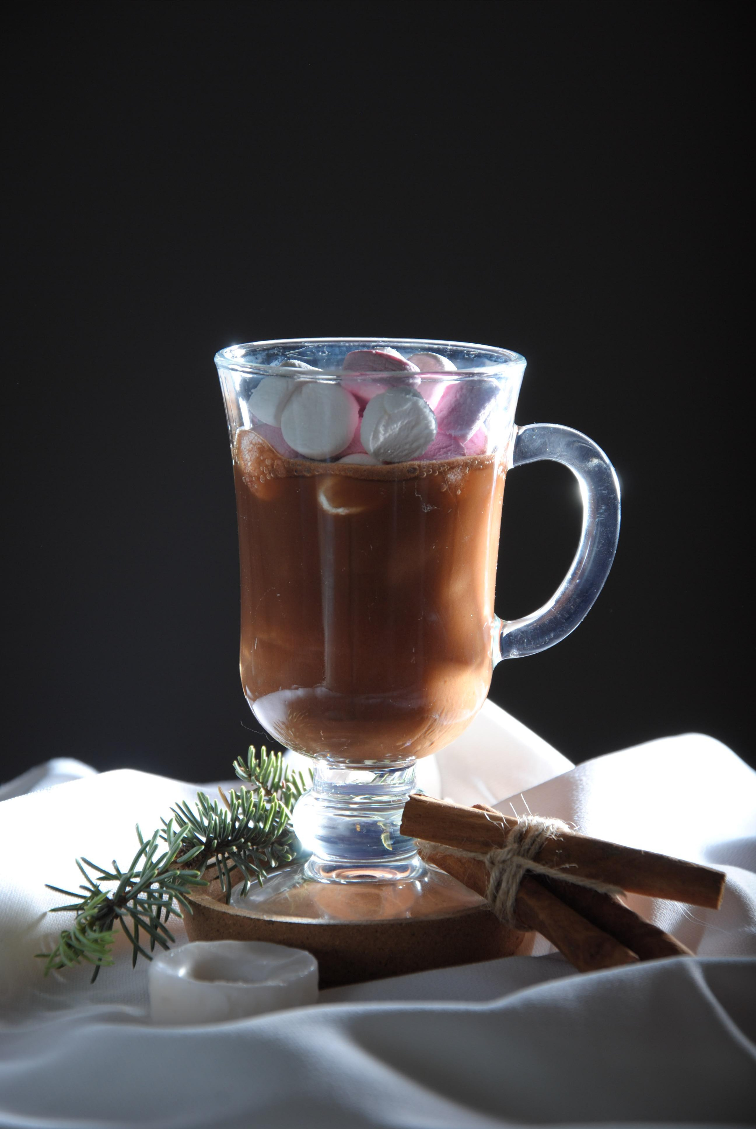 Свежесваренное какао с маршмеллоу