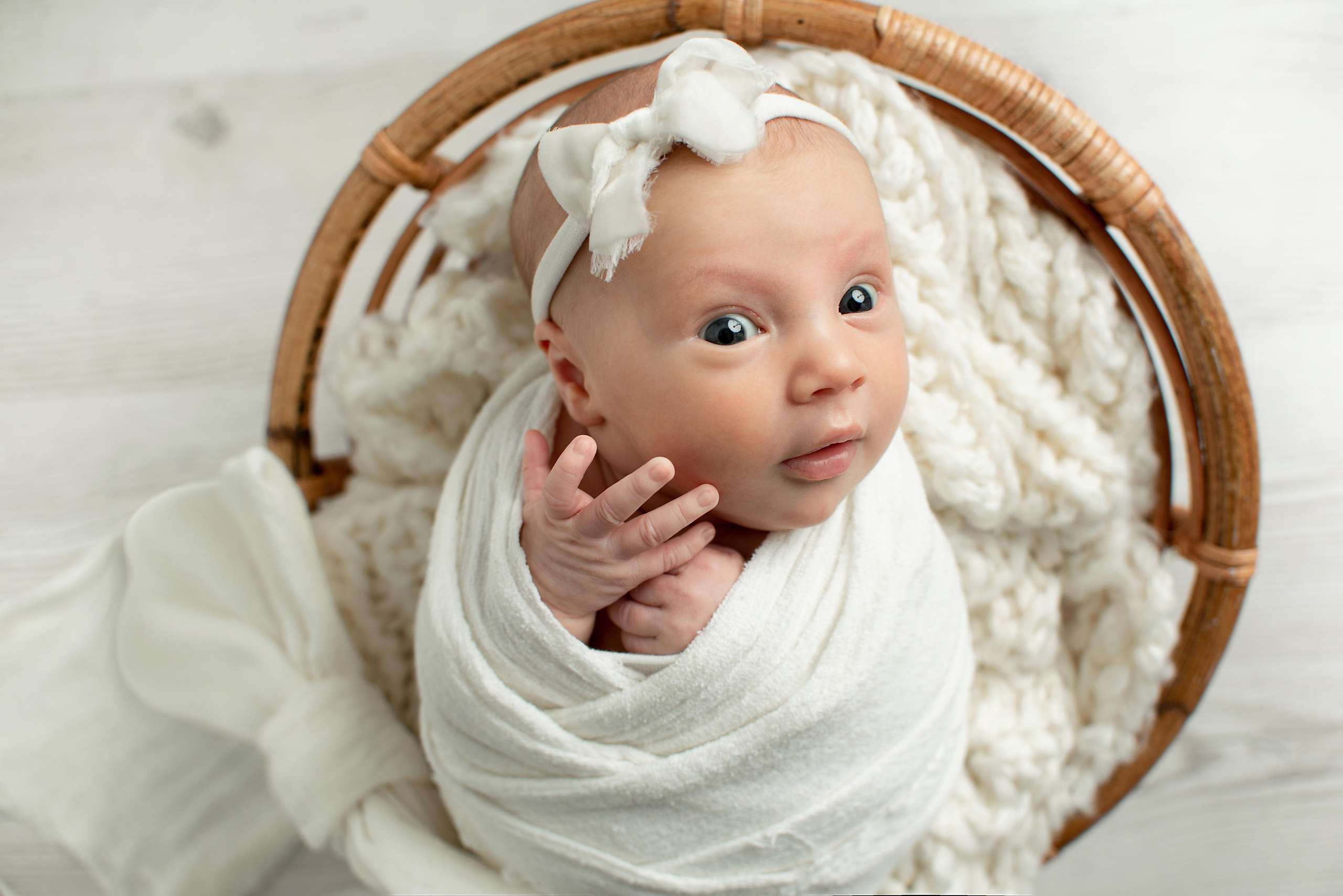 Малышка Ева пакет Ньюборн ЭКСПРЕСС. Фотограф новорожденных в Нижневартовске Лара Курдюкова