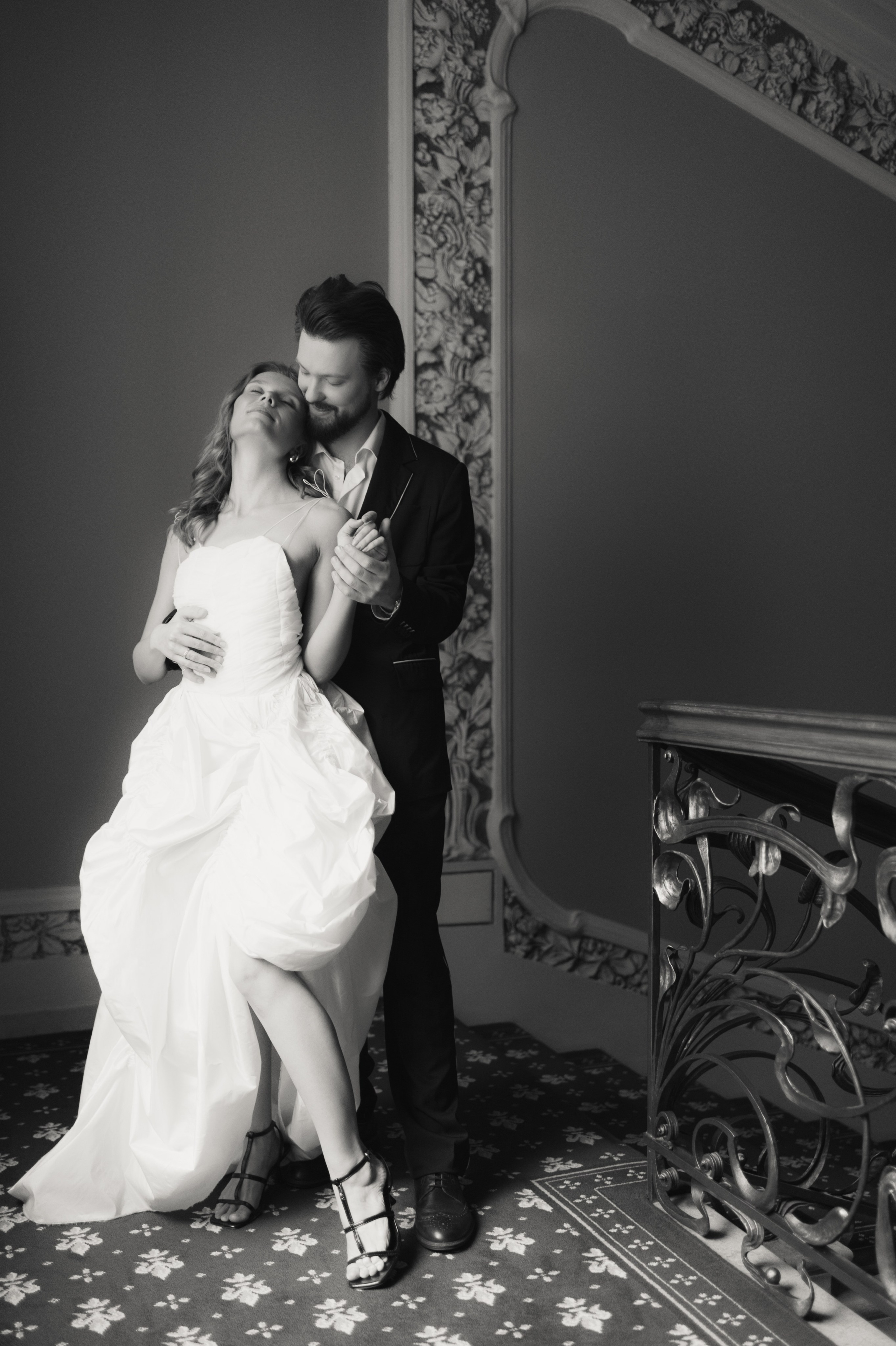 Свадебная фотосессия в гостинице "Националь". Ярослава Ерина — свадебный фотограф в Москве