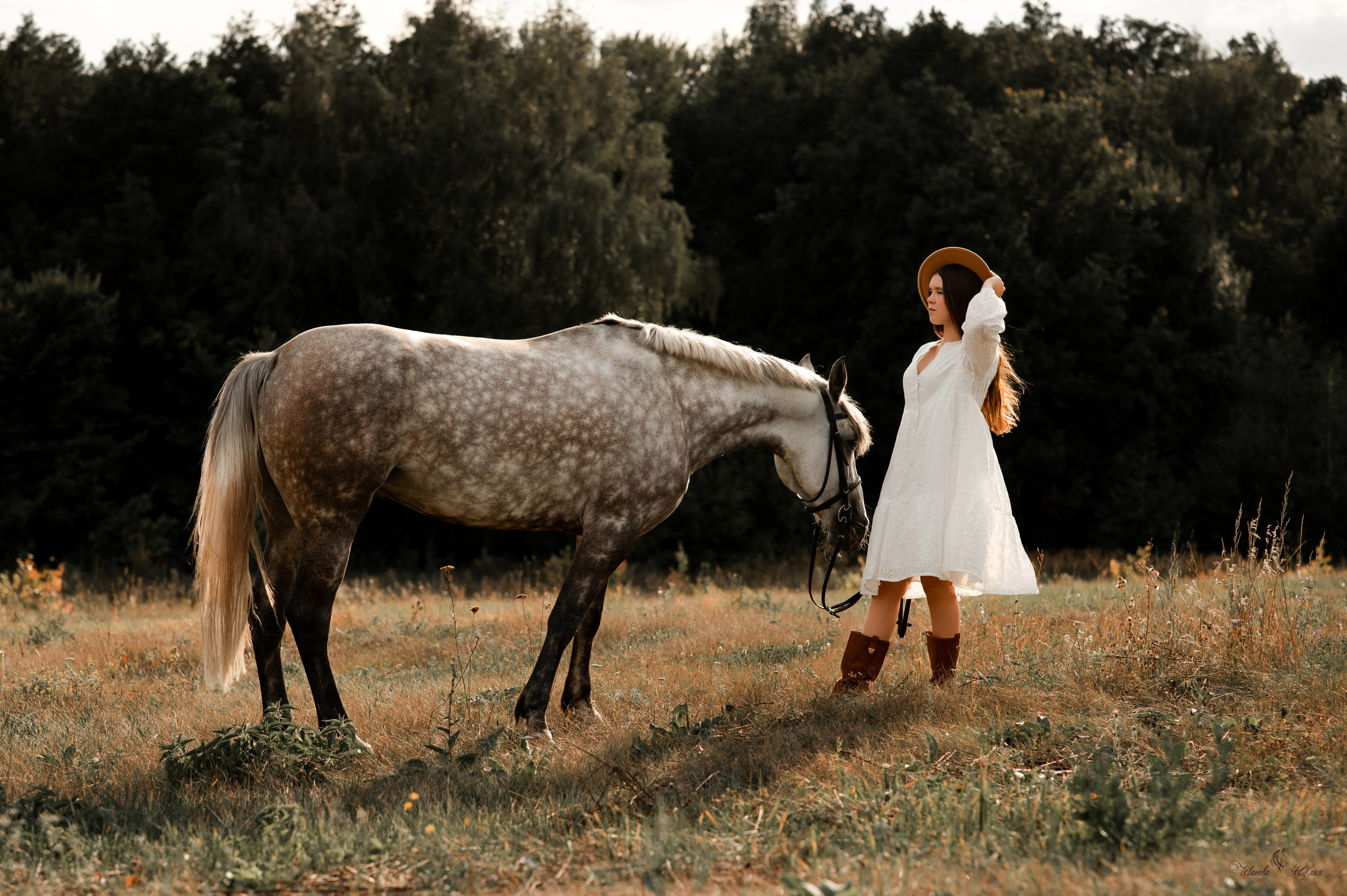 Ольга и Каори. Конный фотограф в Саратове Юлия Иванова