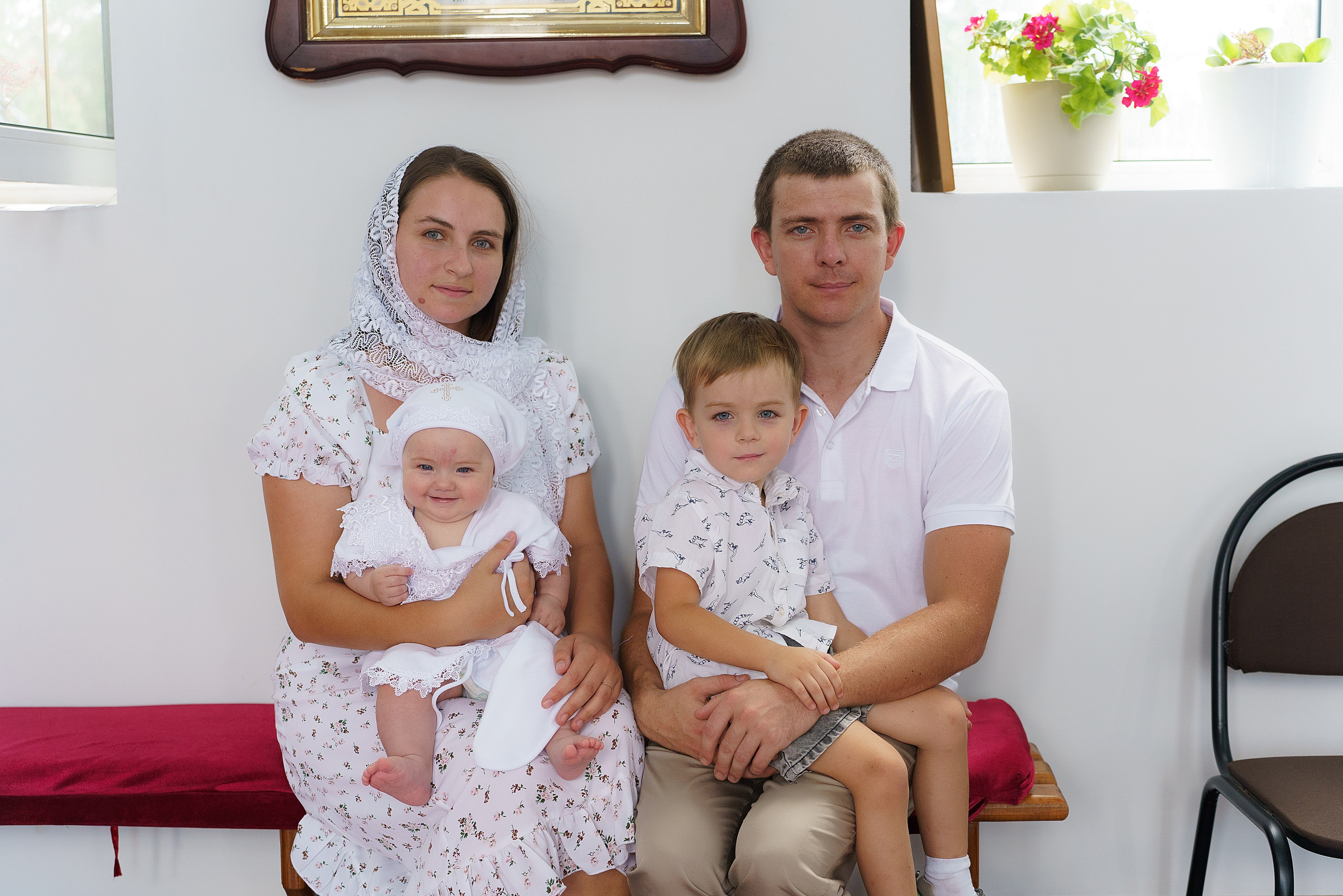 Крещение, храм Петра и Павла, г. Кропоткин. Семейный и детский фотограф в Гулькевичи, Кропоткине