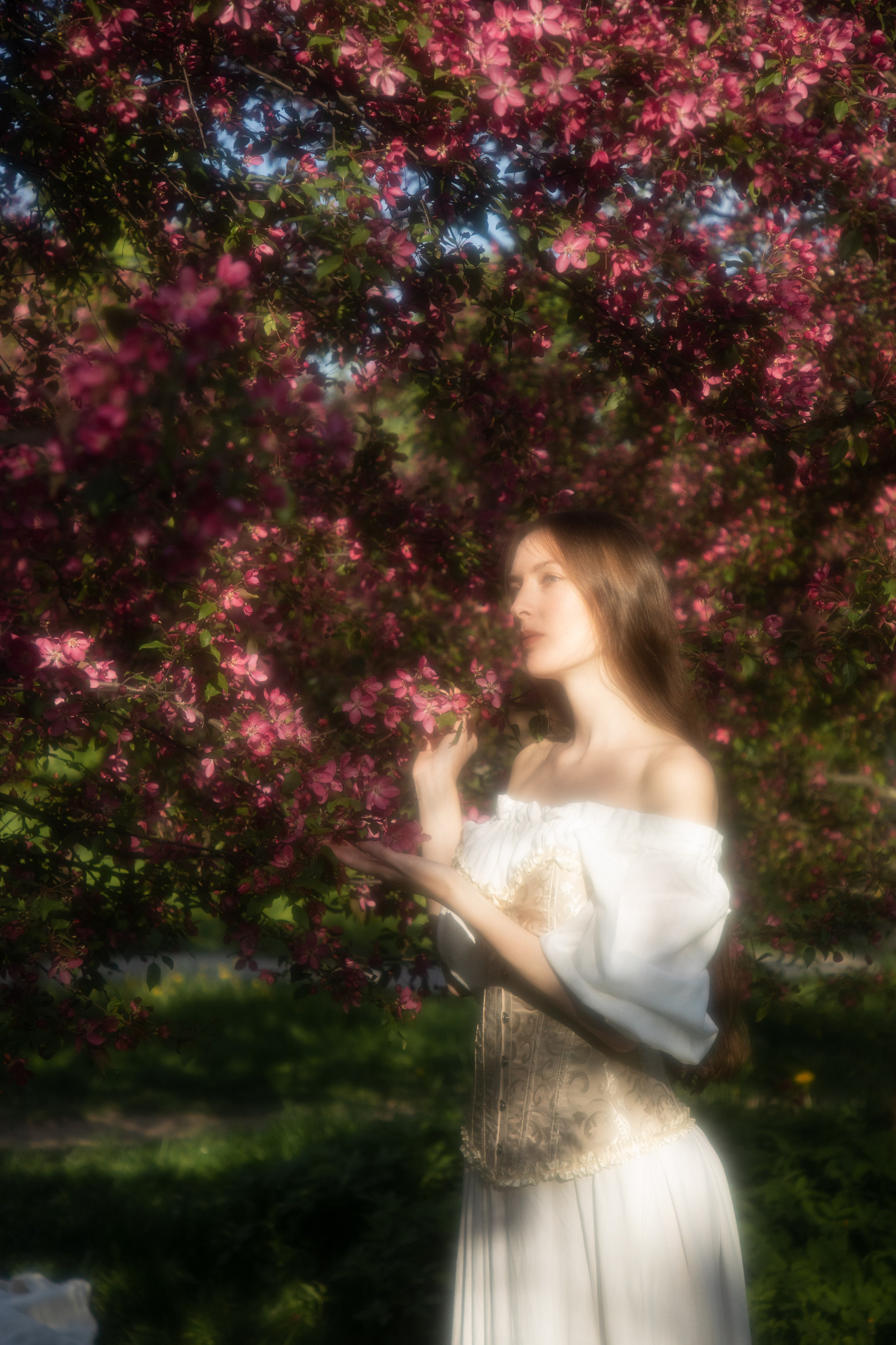 Пикник в розовых яблонях. Юлия Башкатова, сказочный фотограф, Москва