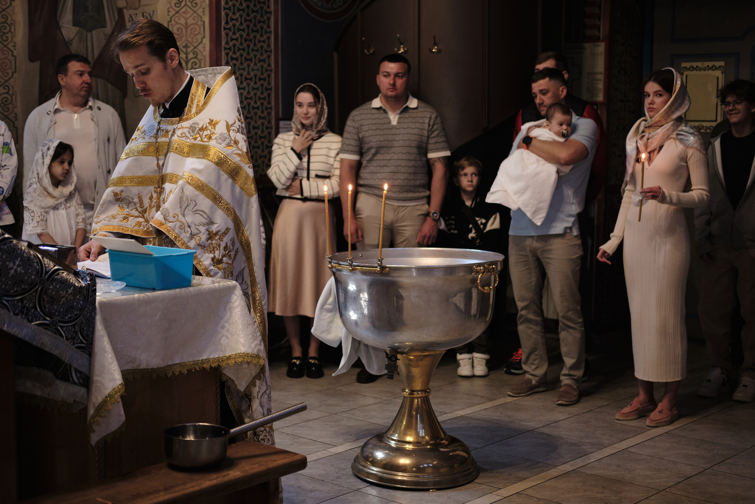 Крещение младенца. Фотограф в Анапе и Краснодаре Тина