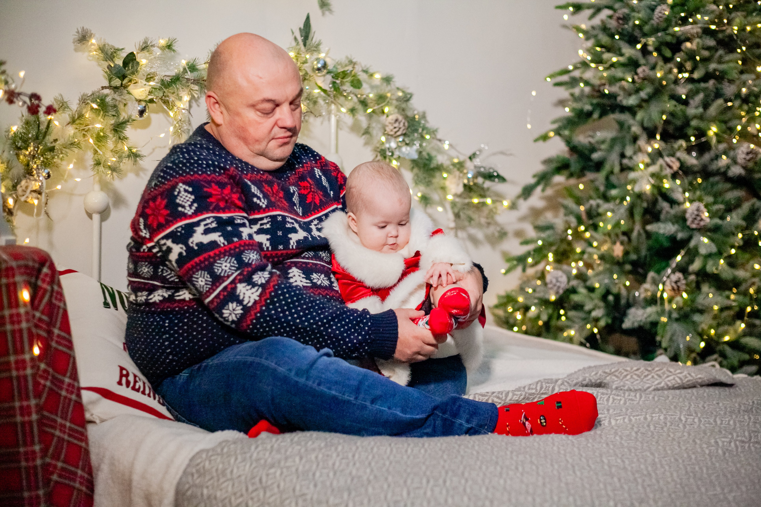 Ульяна и ее семья новый год 2024. Свадебный и семейный фотограф в Армавире