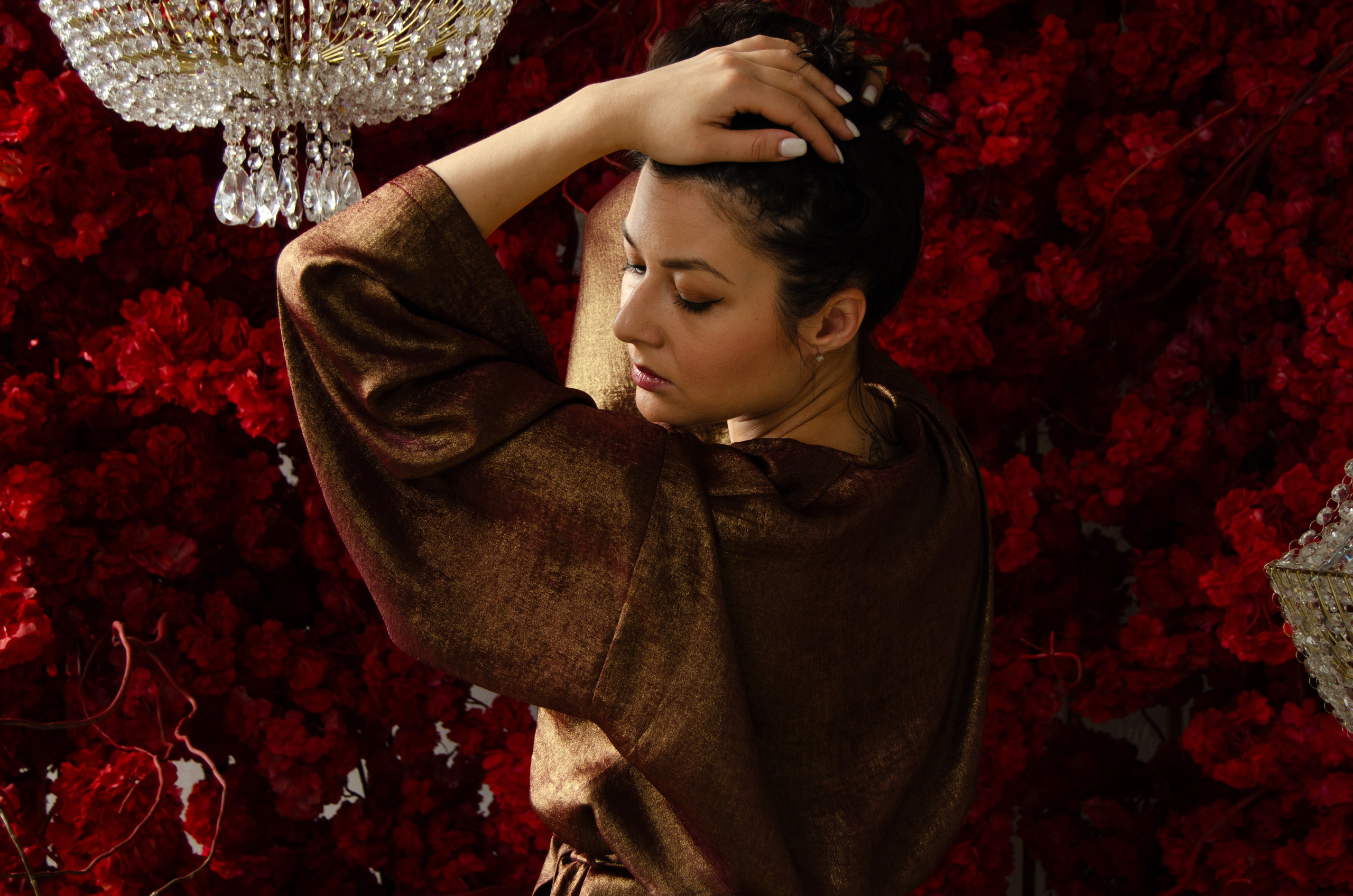 Фото девушки в студийной съёмке. Yuri Panfyorov