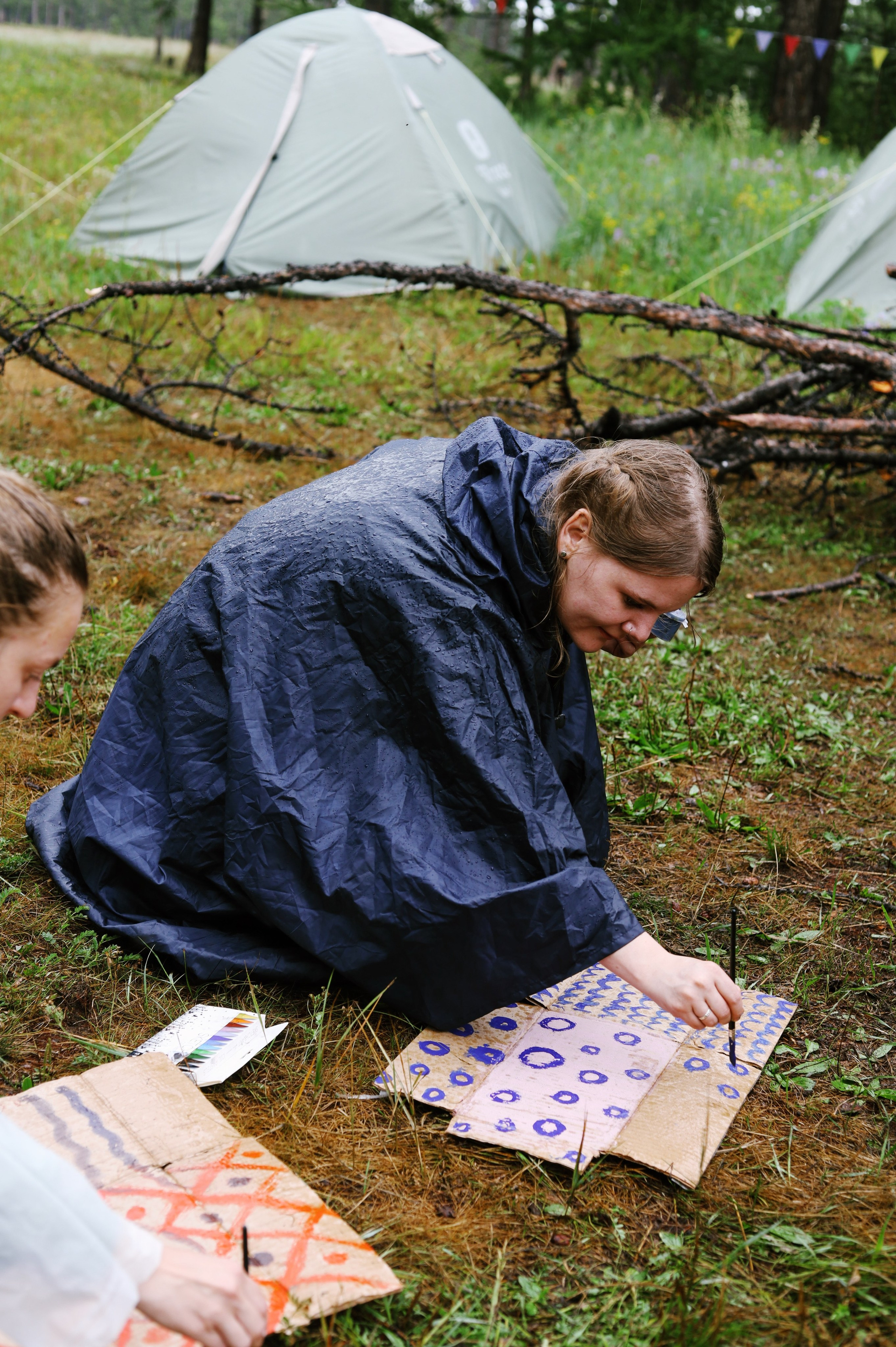 Лето 2024 / палатки. 1642 — первый лагерь для взрослых на Байкале