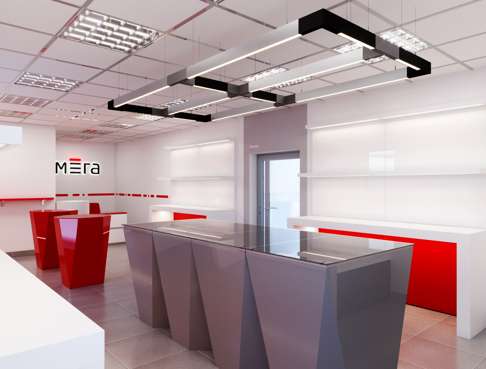 Проекты коммерческих интерьеров. VIDVILLS