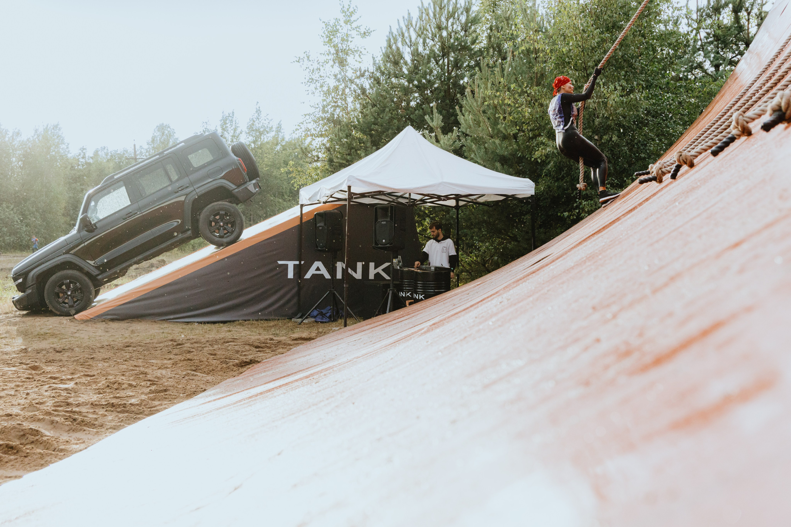 TANK на «Гонке Героев». Фотограф в Москве и Санкт-Петербурге Дарина