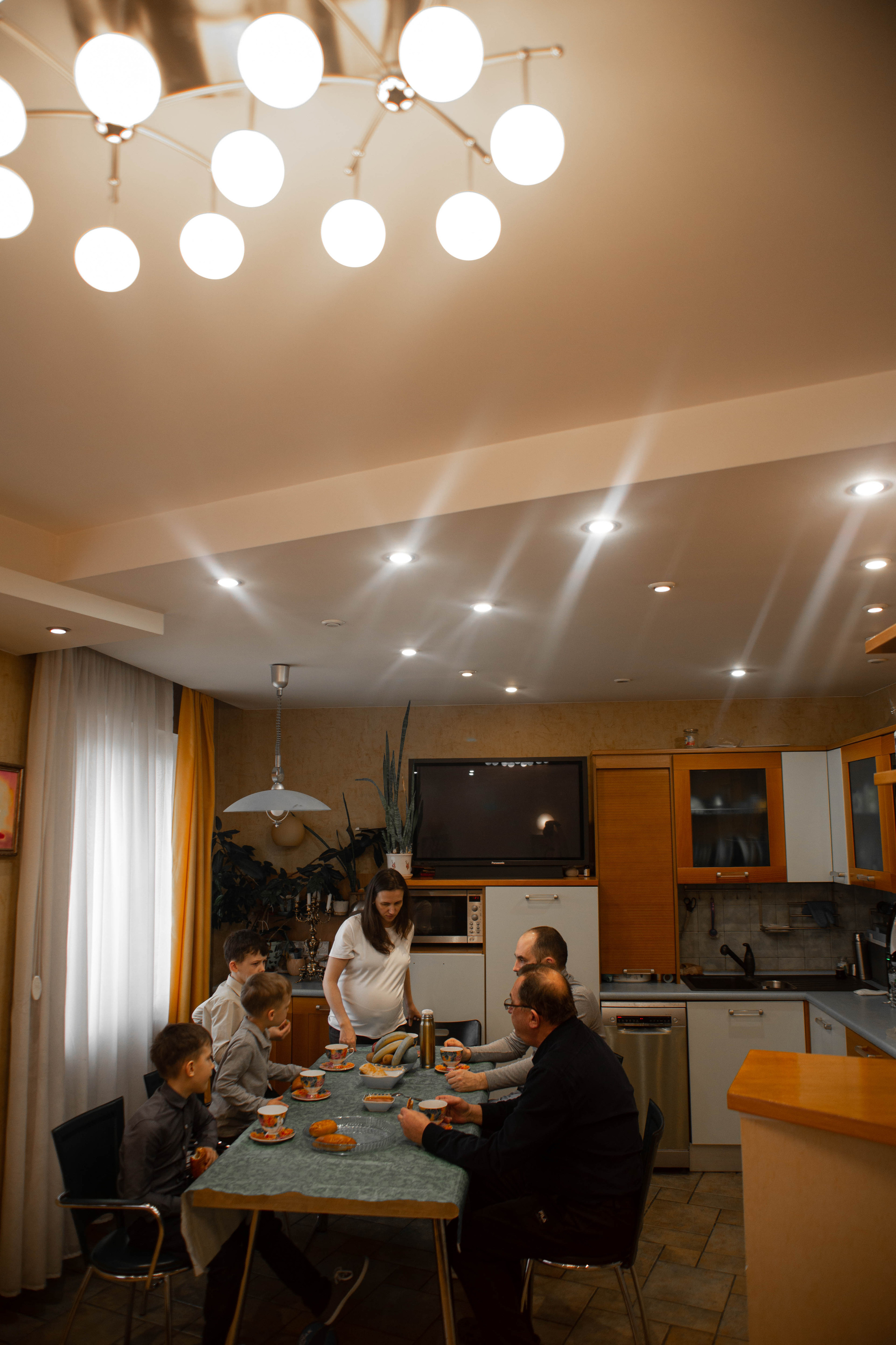 Домашняя съемка Маргариты и ее большой семьи. Мария Маркова детский и семейный фотограф в Москве